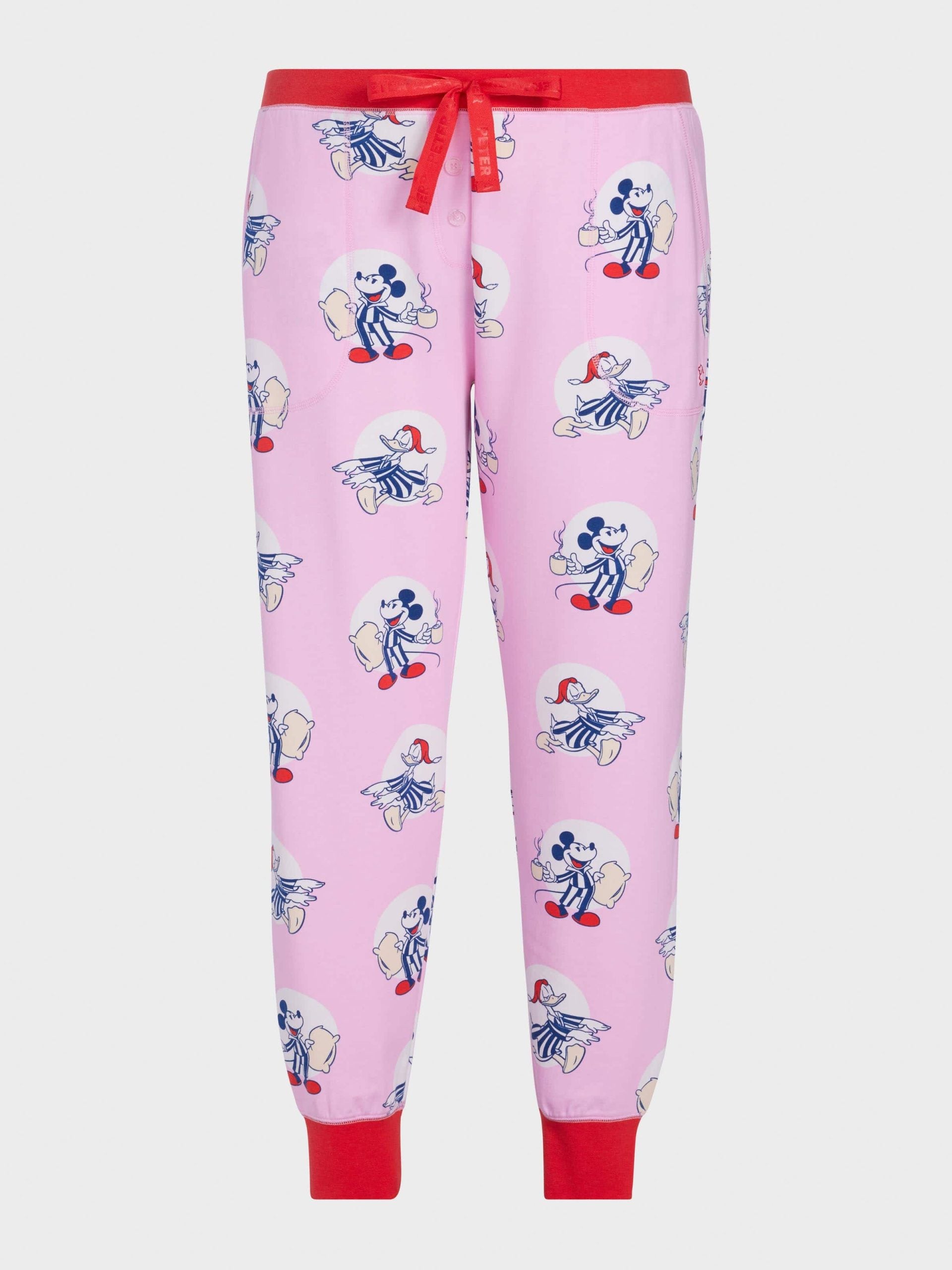 P.A. Plus Sleepy Donald Duck Easy Pj Pant Multi image 3
