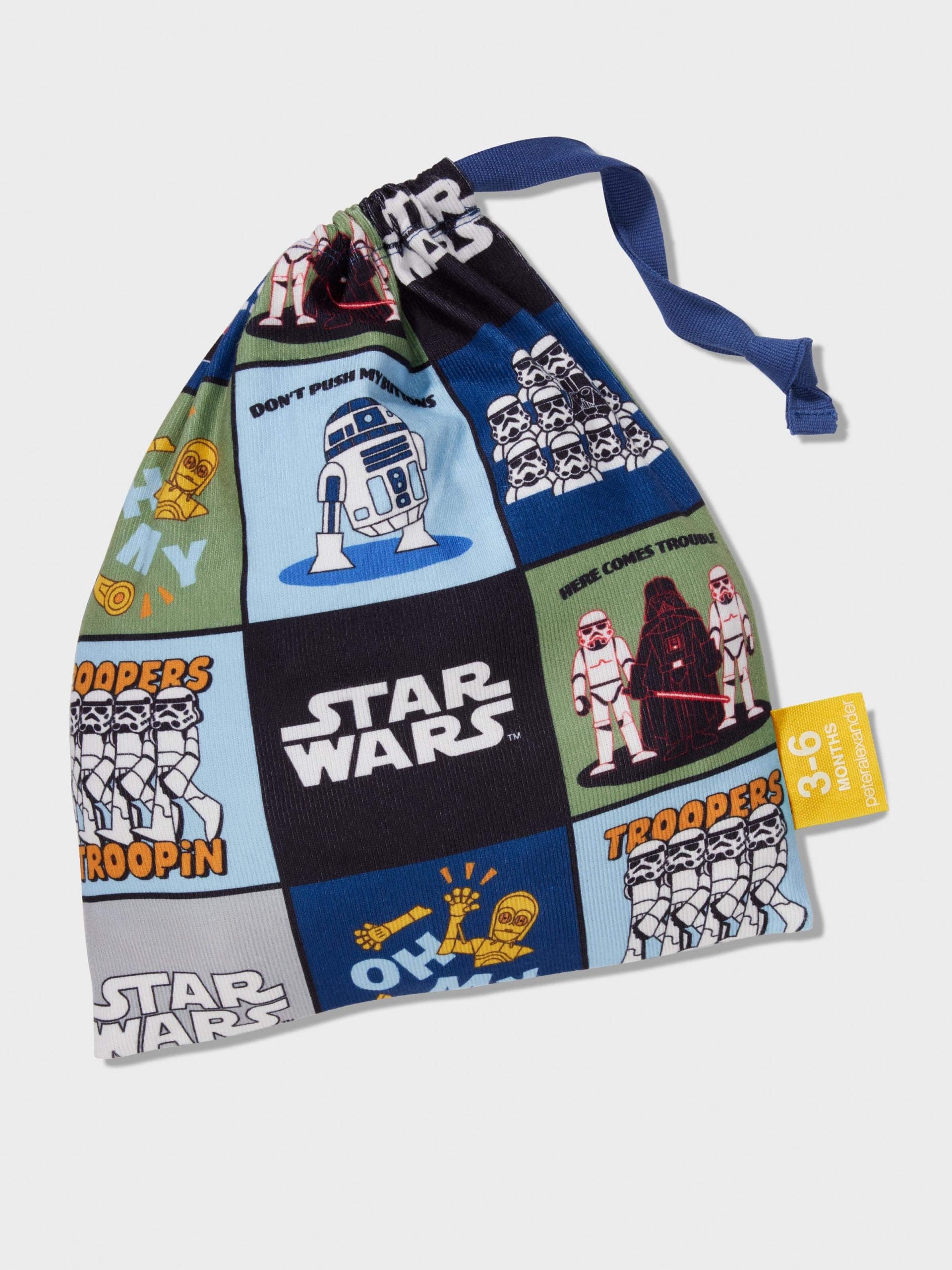 Baby Star Wars Empire Long Pj Set Multi image 3