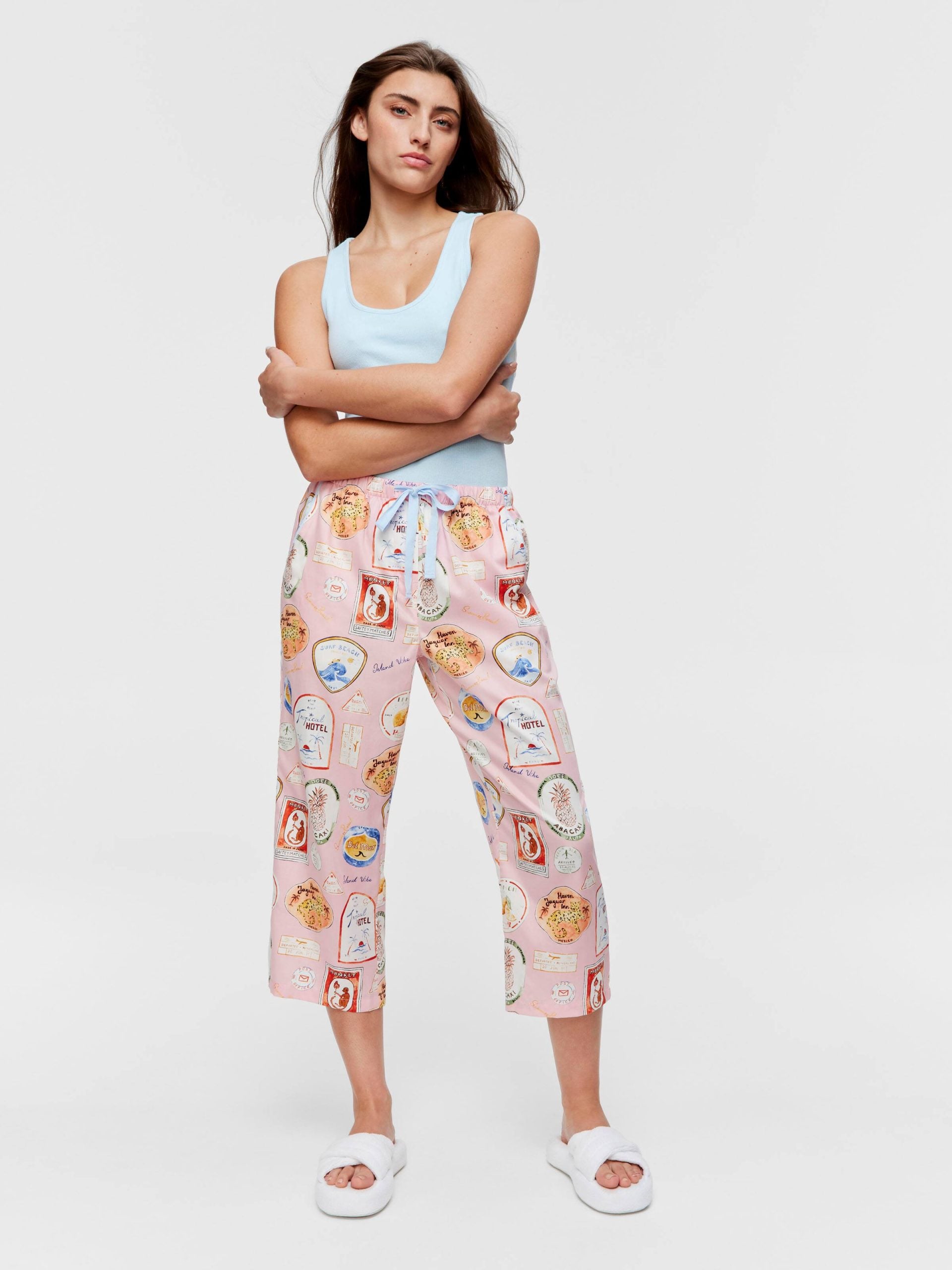 Souvenir 3/4 Pj Pant multi image 0
