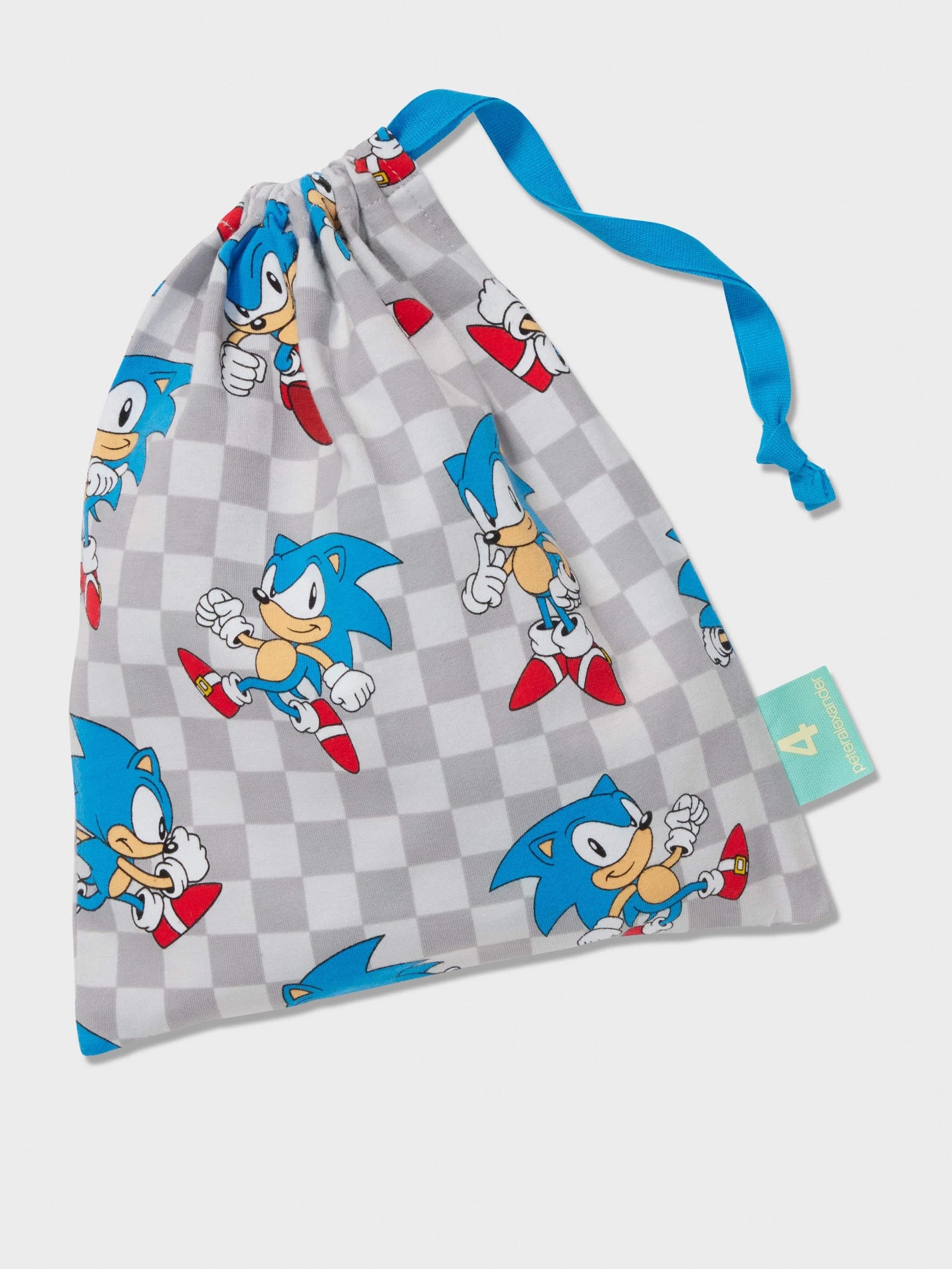Jnr Boys Sonic Pj Set multi image 5