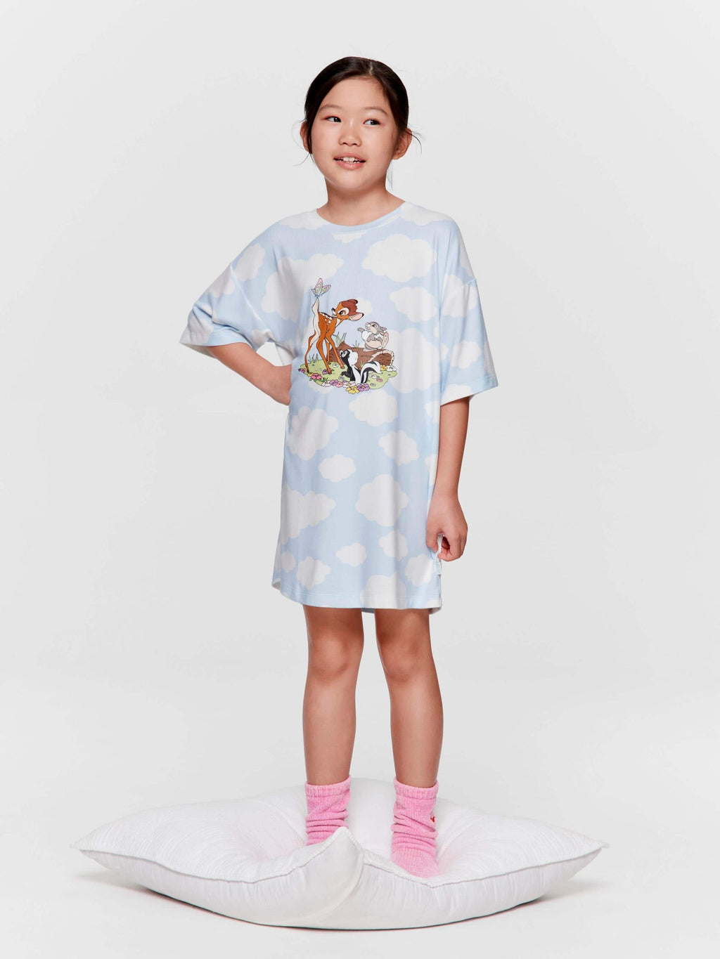 Girls Bambi Print Nightie multi image 0