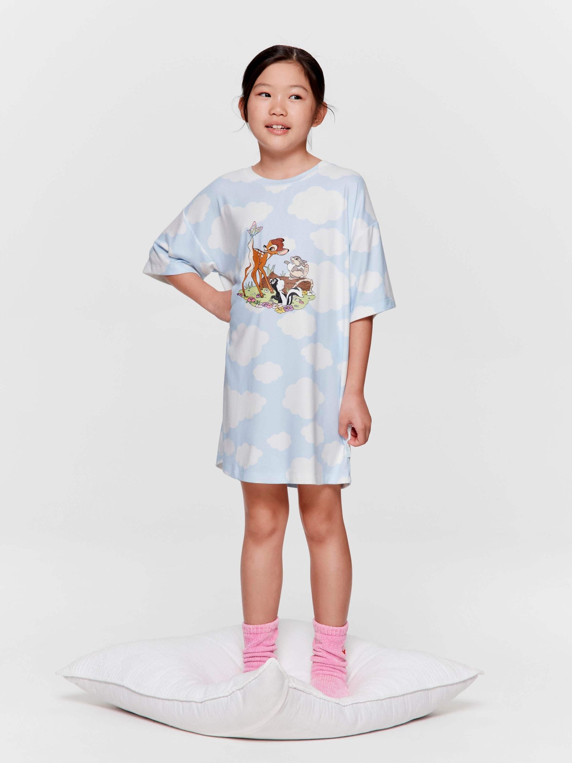 Girls Bambi Print Nightie multi image 0