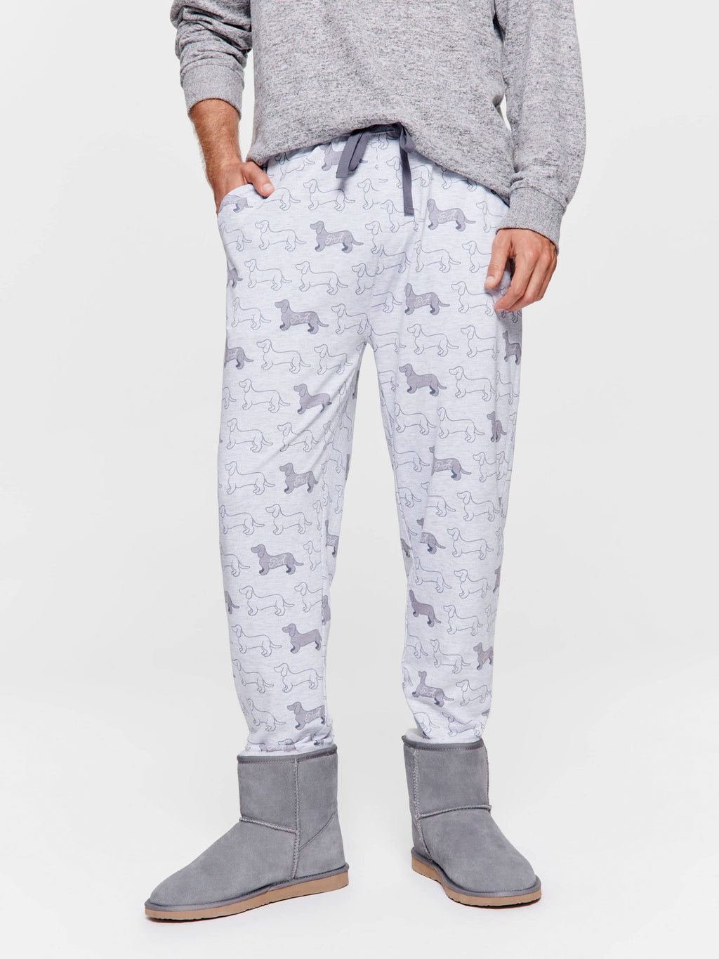 Grey Penny Logo Pj Pant greymarle image 2