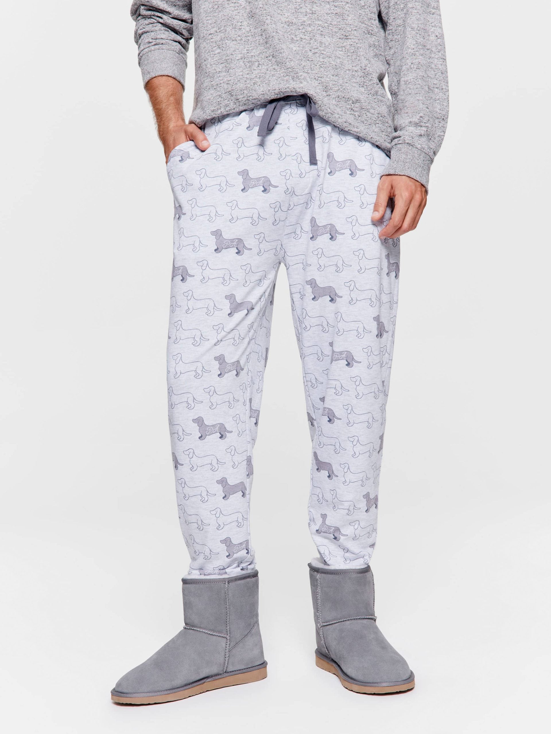 Grey Penny Logo Pj Pant greymarle image 2