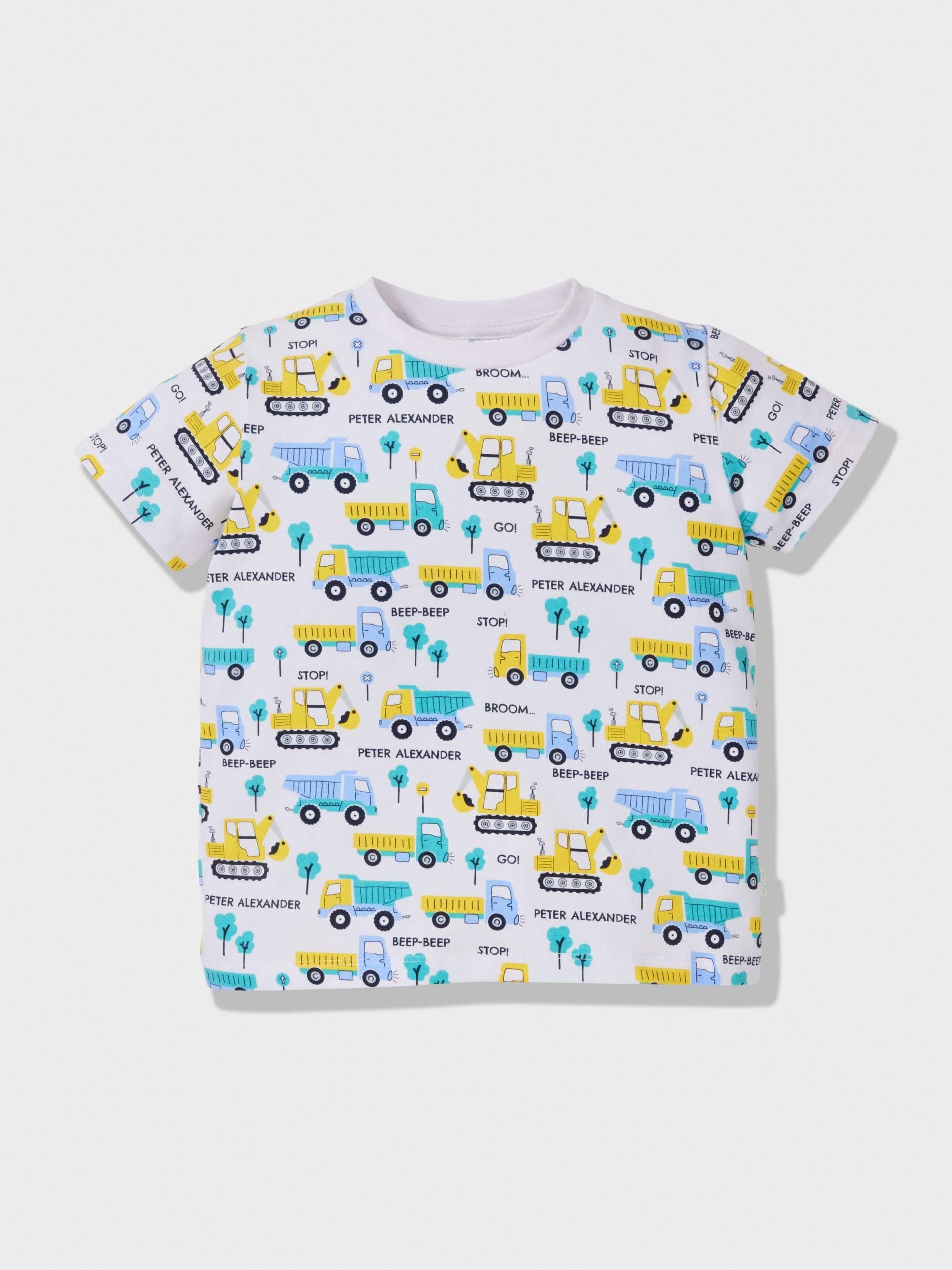 Jnr Boys Truck Pj Set multi image 2
