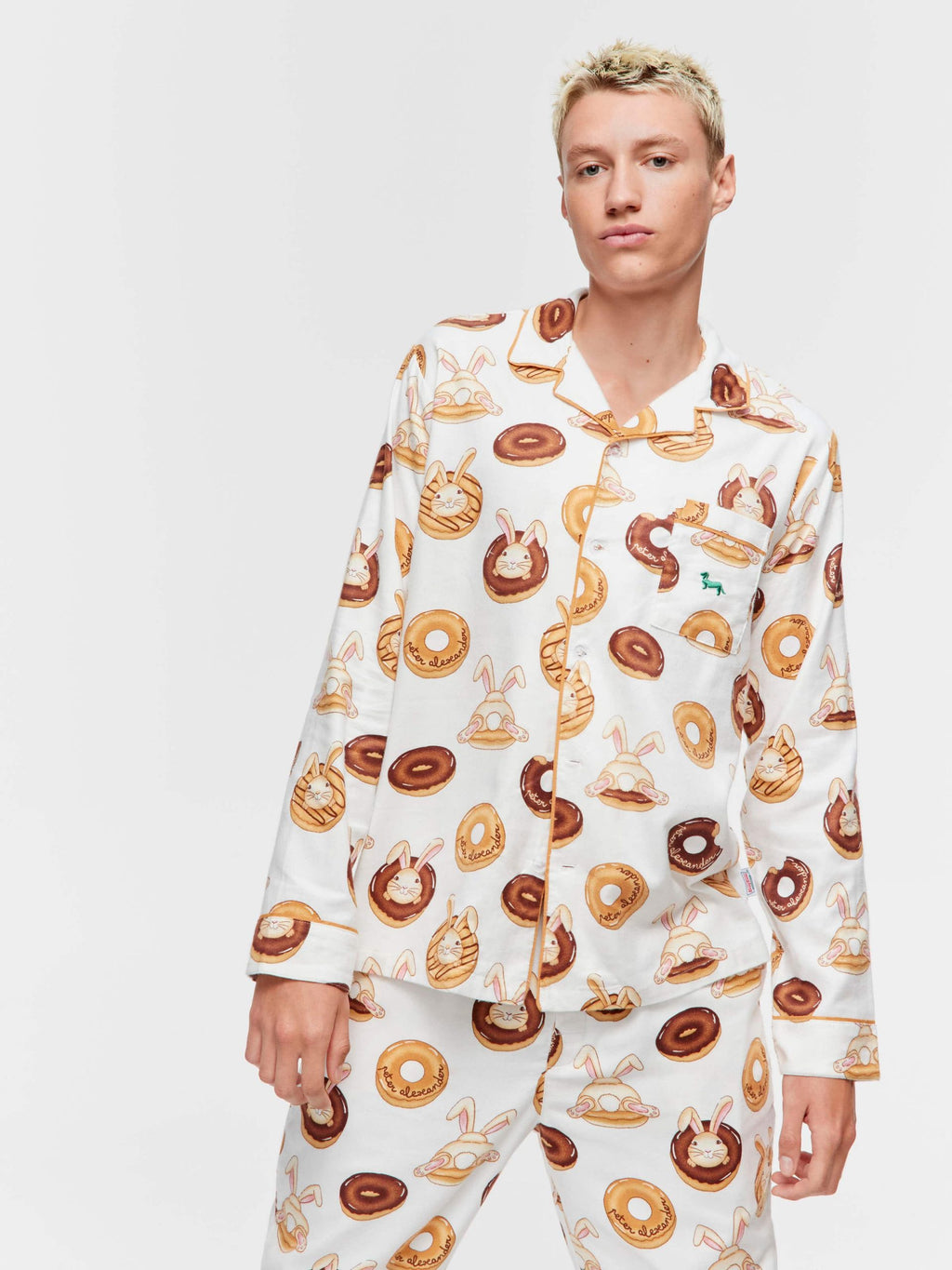 Krispy Kreme Bunnies Bamboo Flannelette Long Sleeve Pj Set multi image 0