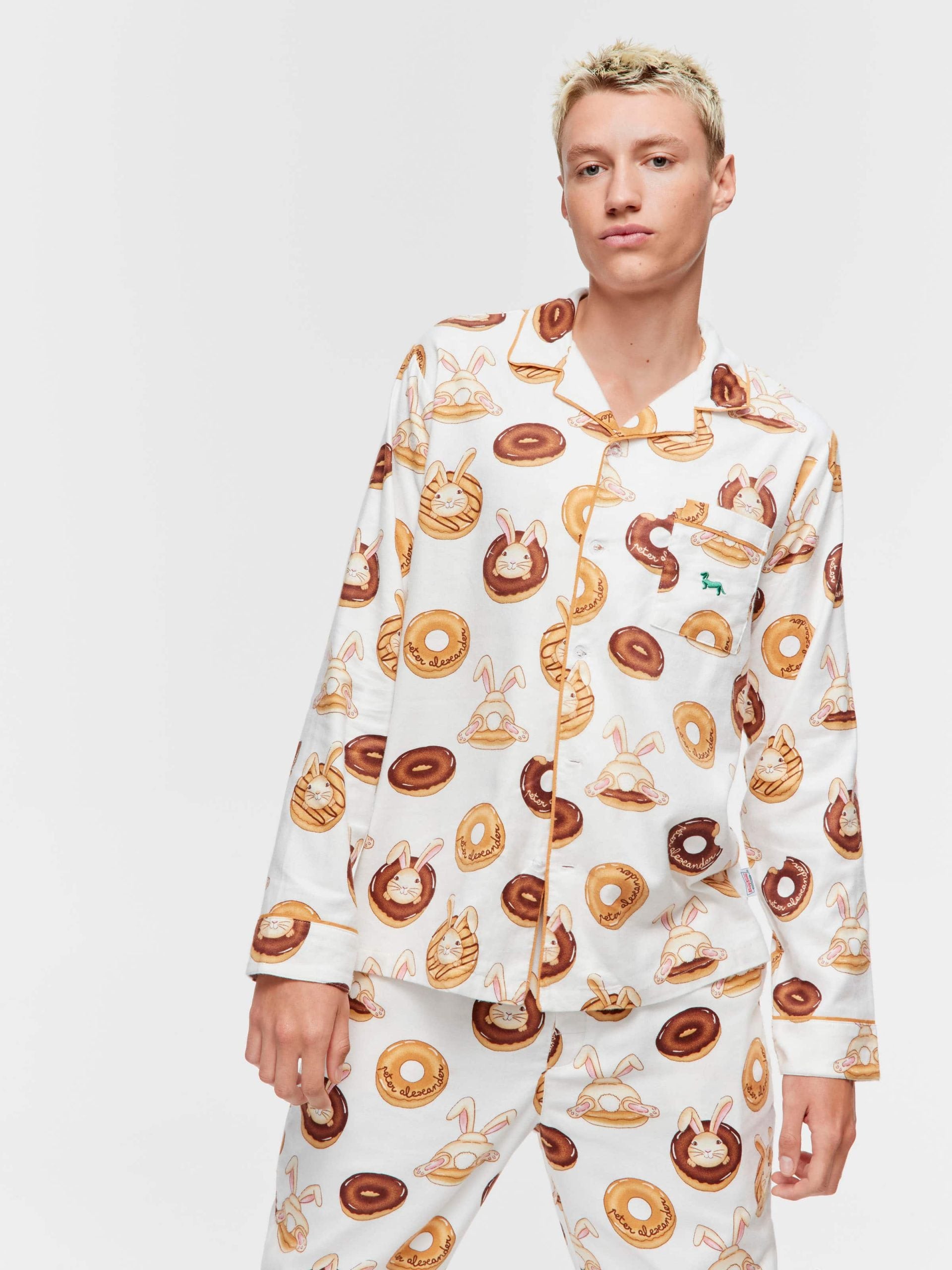 Krispy Kreme Bunnies Bamboo Flannelette Long Sleeve Pj Set multi image 0