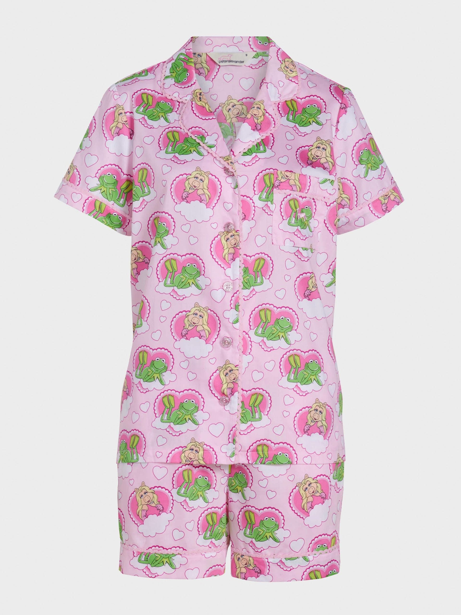 Miss Piggy & Kermit Shortie Pj Set multi image 3