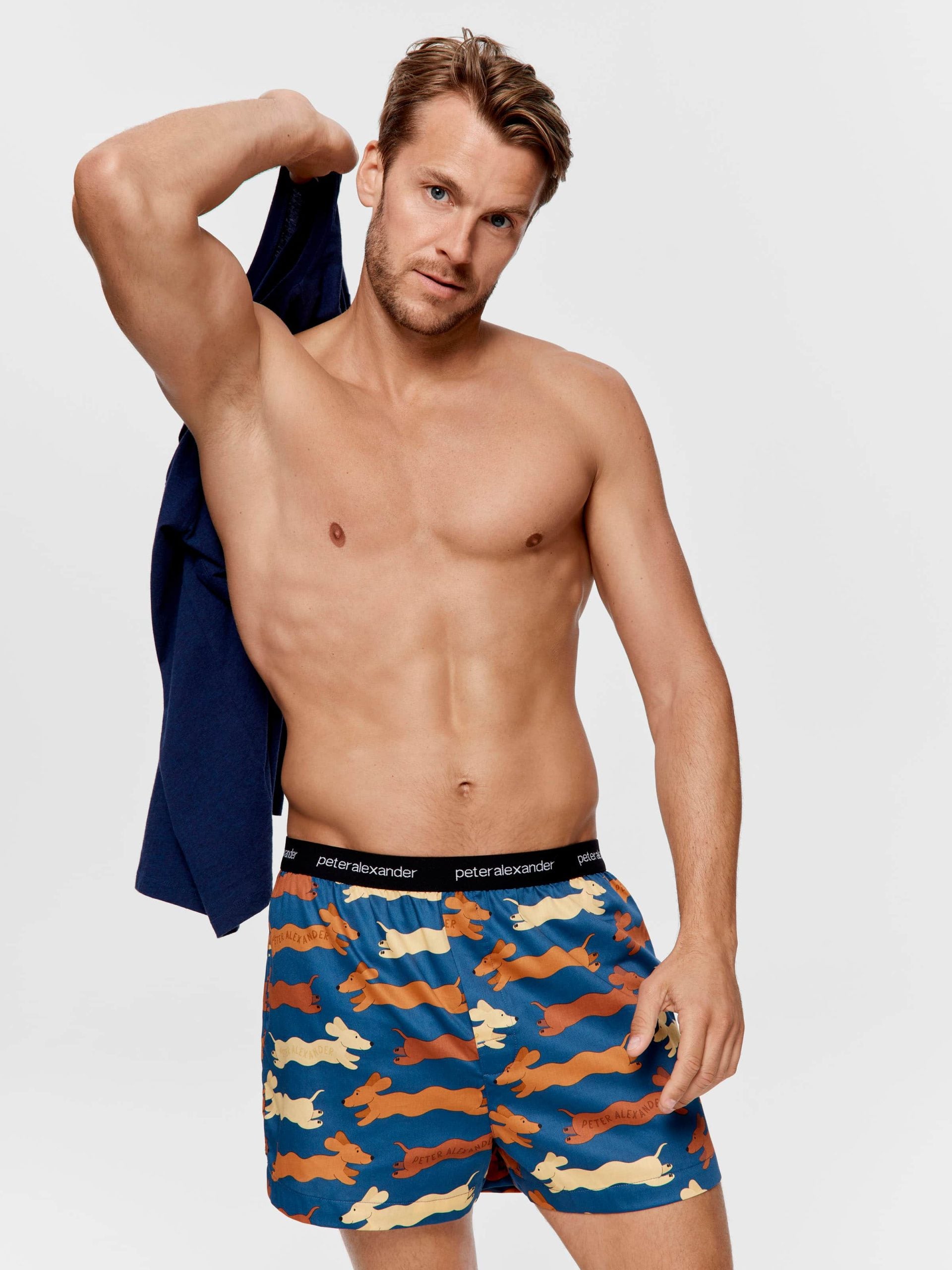 Wavy Penny Boxer Short multi image 0
