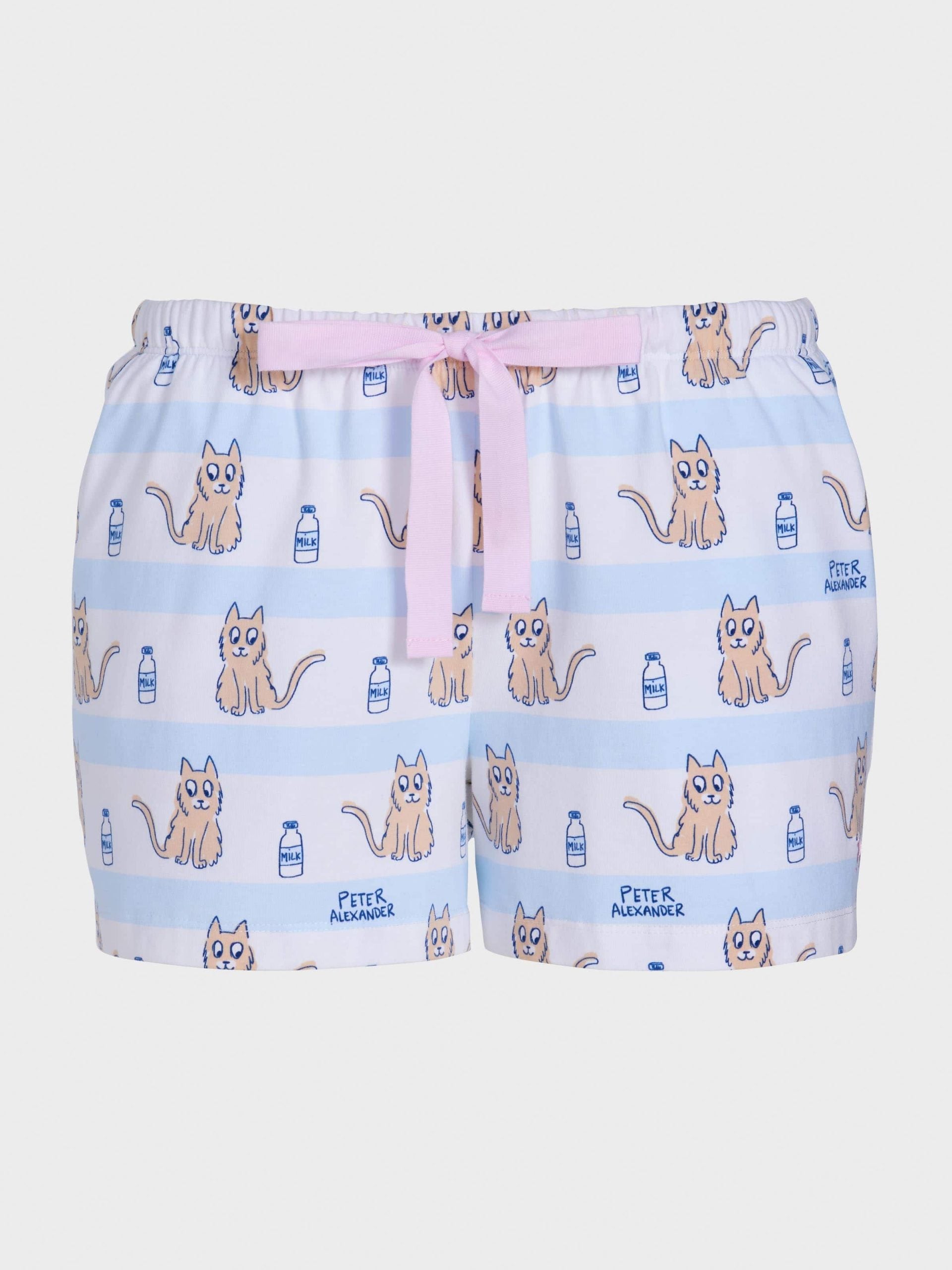 Cat Stripe Mini Short multi image 3