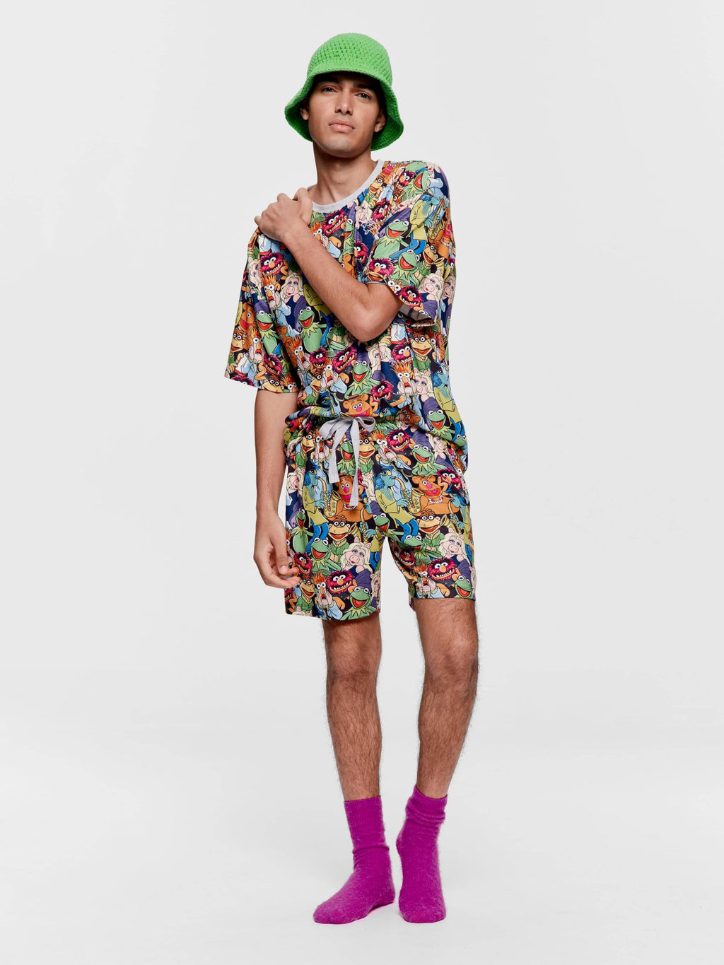 The Muppets Knit Mid Short multi image 1