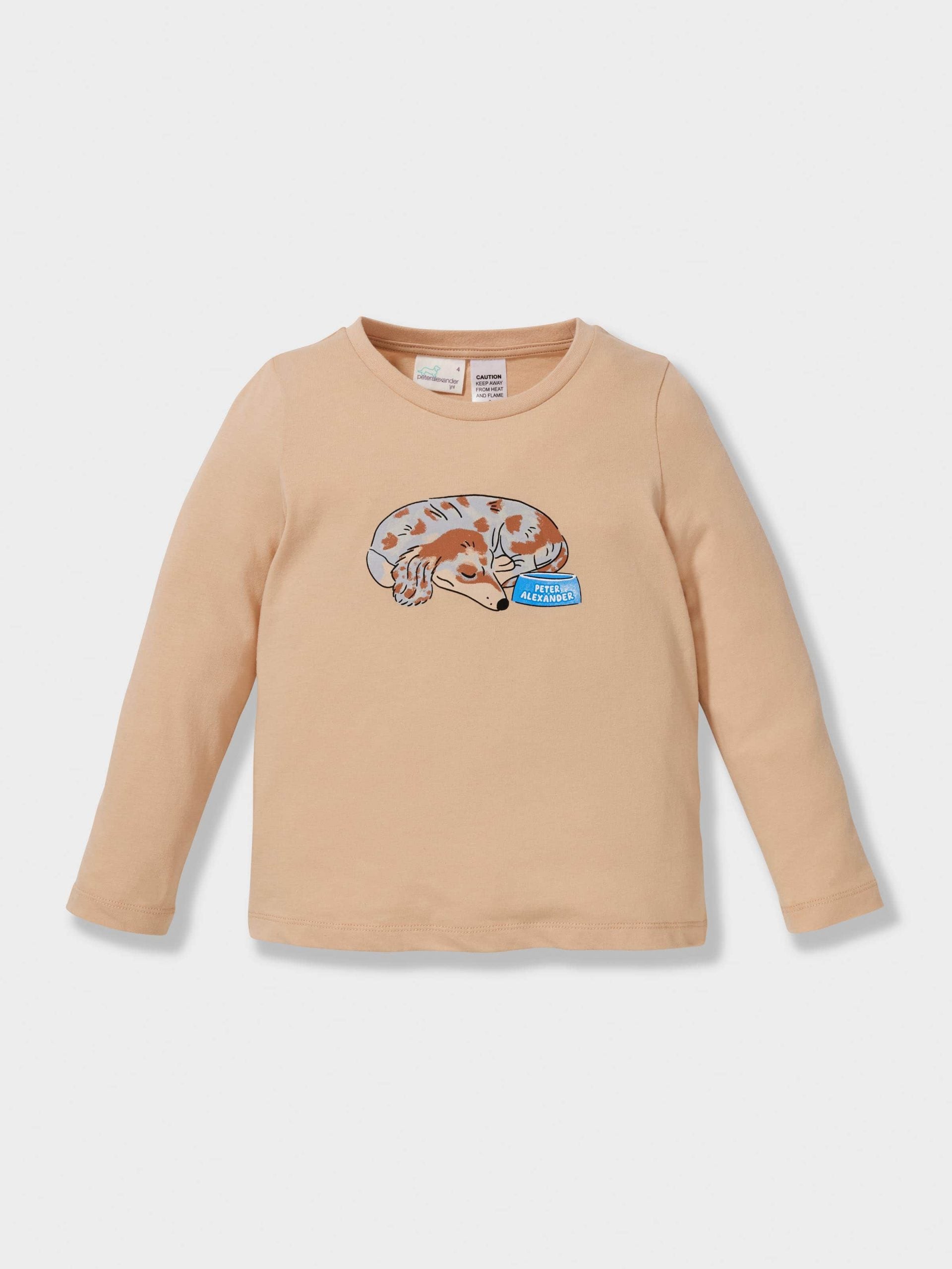 Jnr Boys Hungry Puppy Pj Set multi image 4