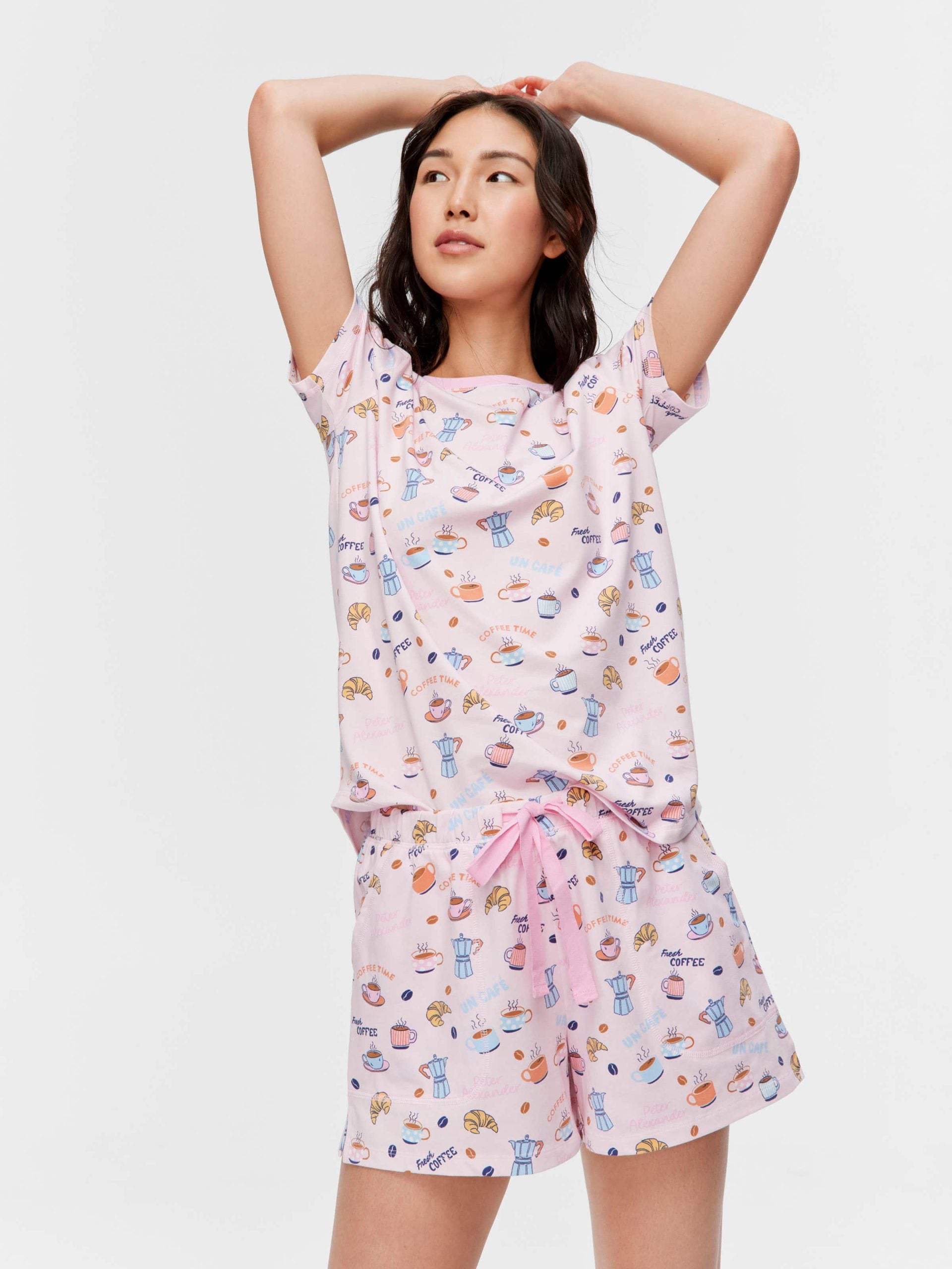 Breakfast Shortie Pj Set multi image 2