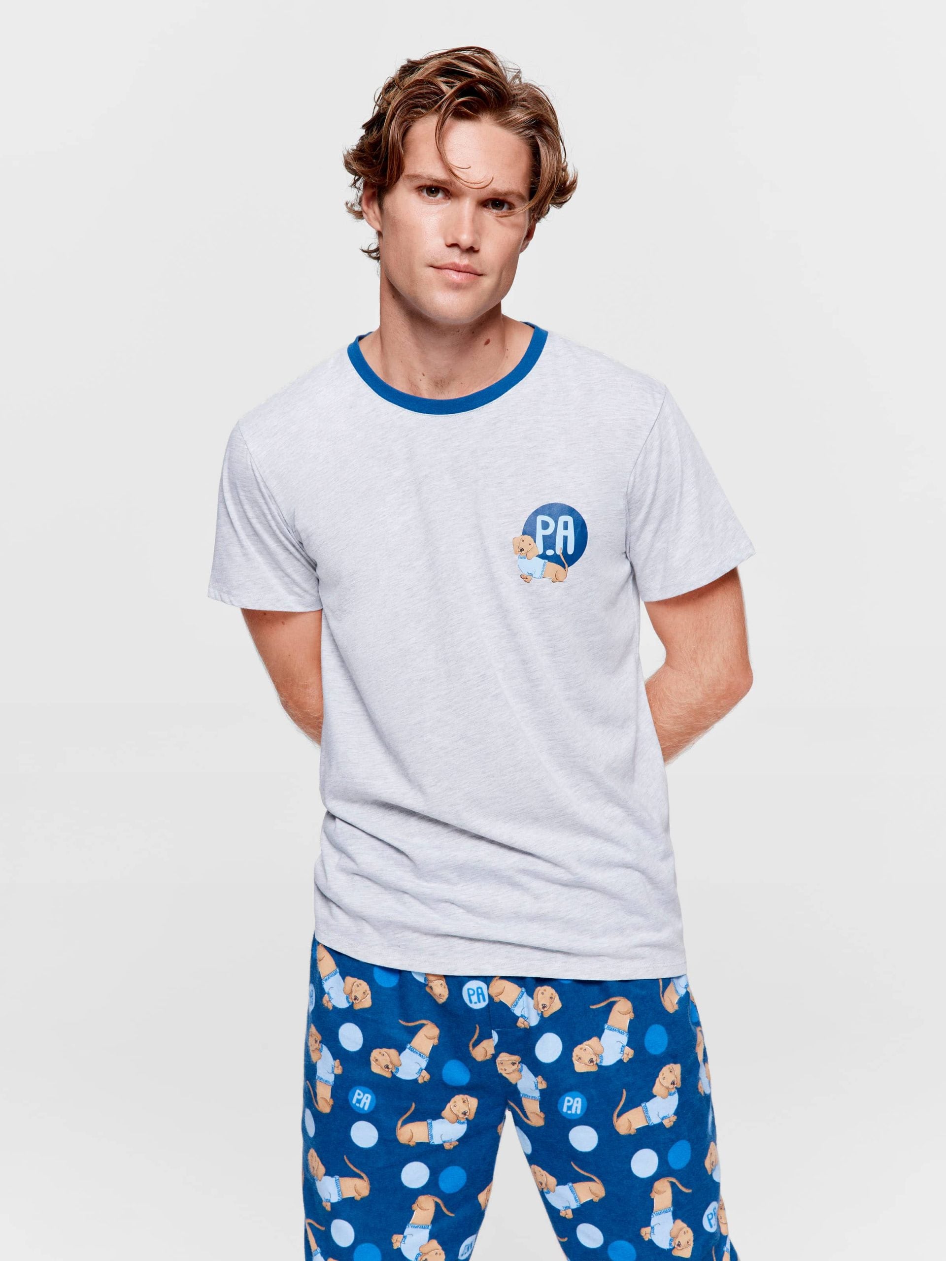 P.A Penny Tee greymarle image 1