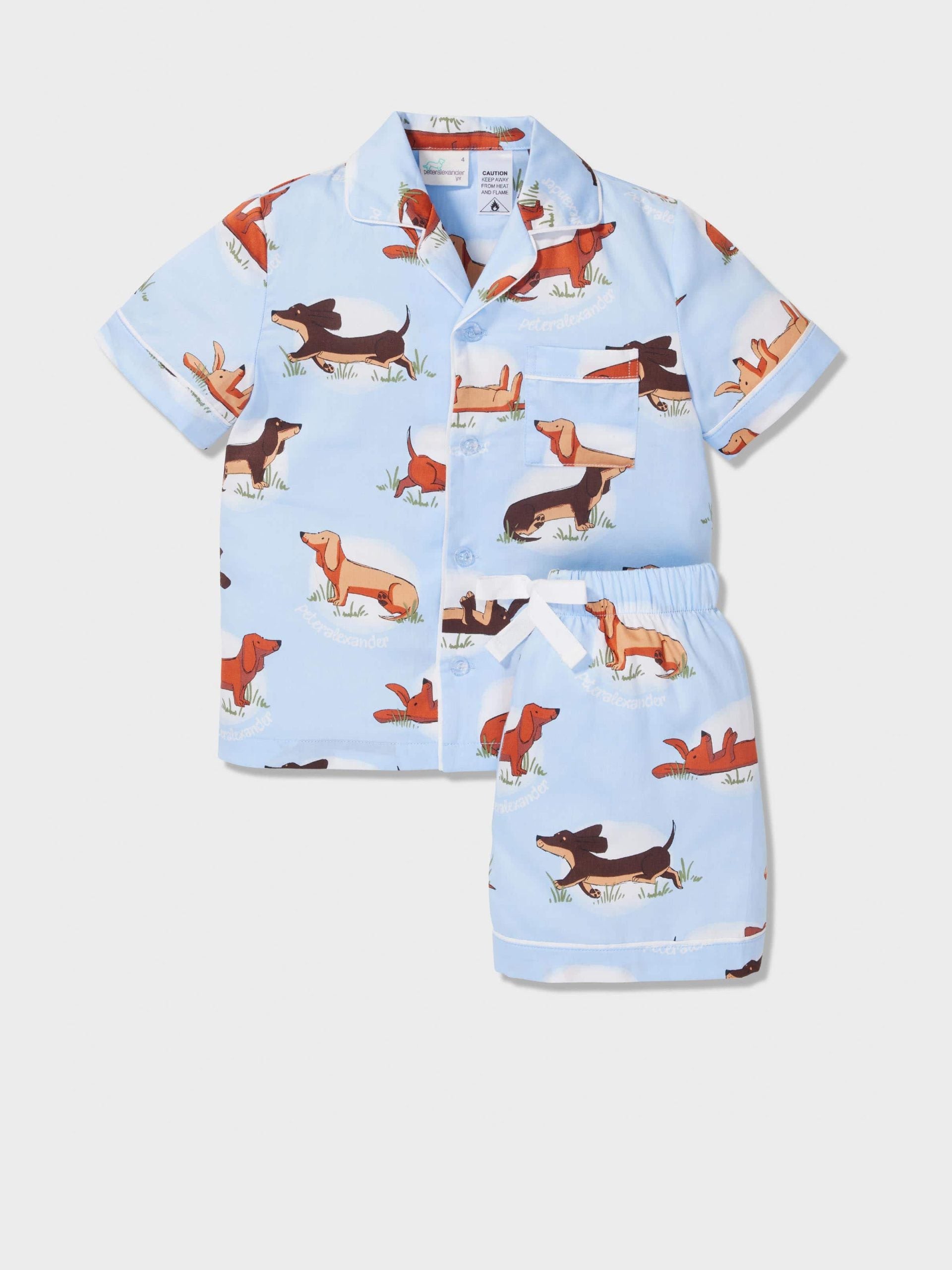 Jnr Kids Penny Print Classic Shortie Pj Set multi image 0