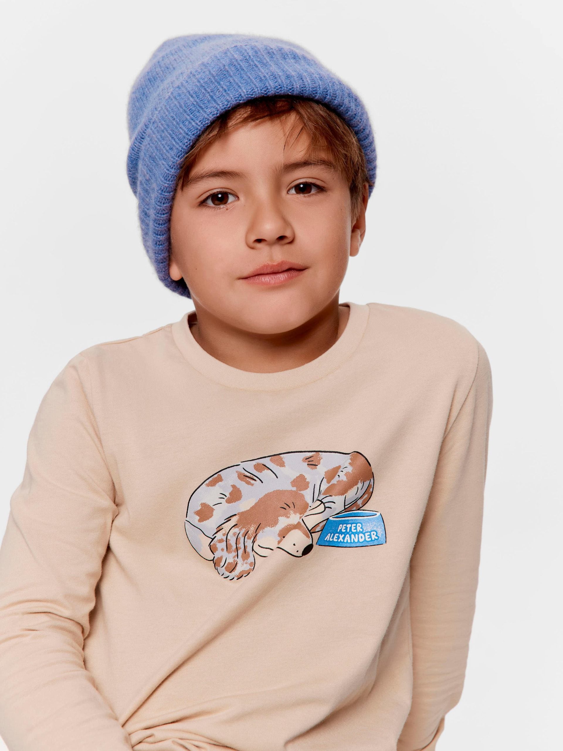 Jnr Boys Hungry Puppy Pj Set multi image 0