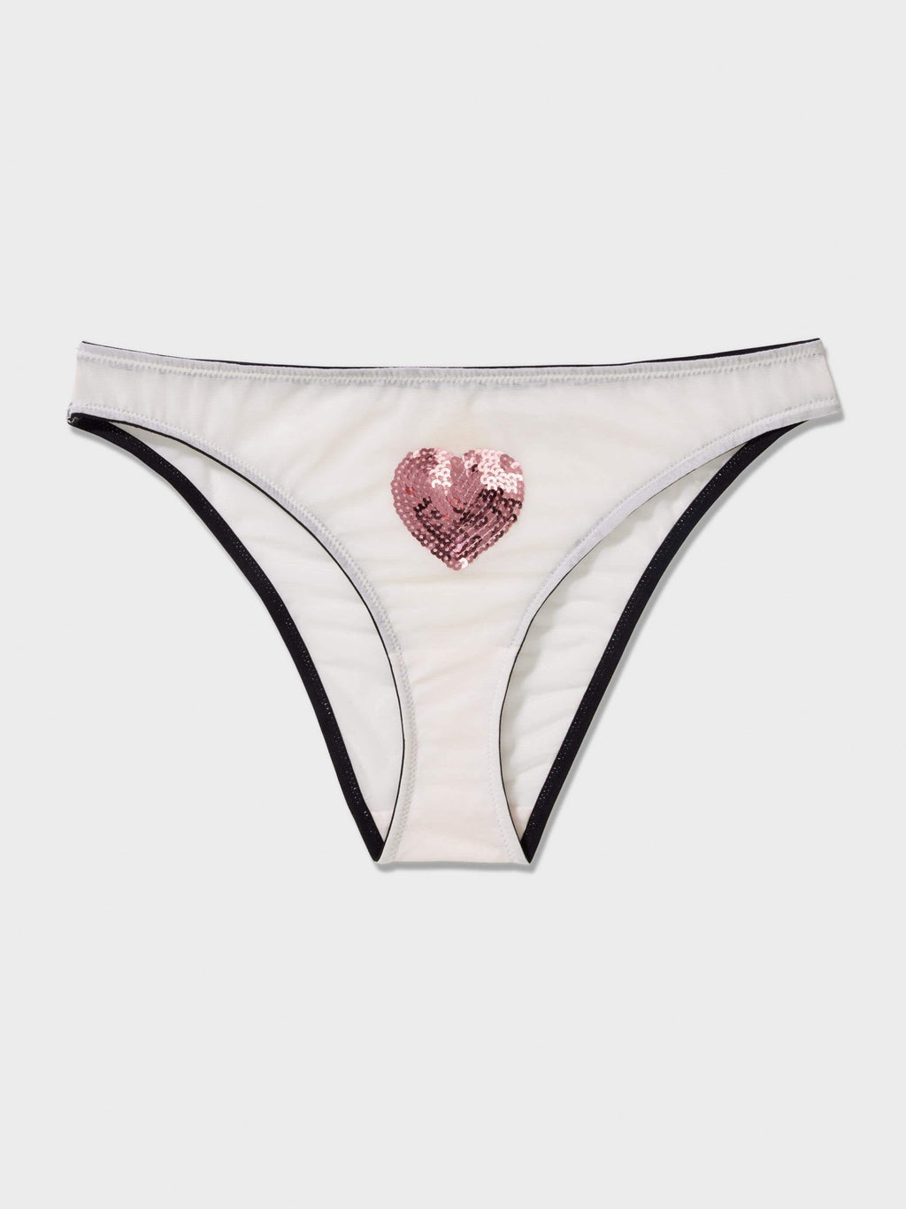 Sequin Heart Brief multi image 2