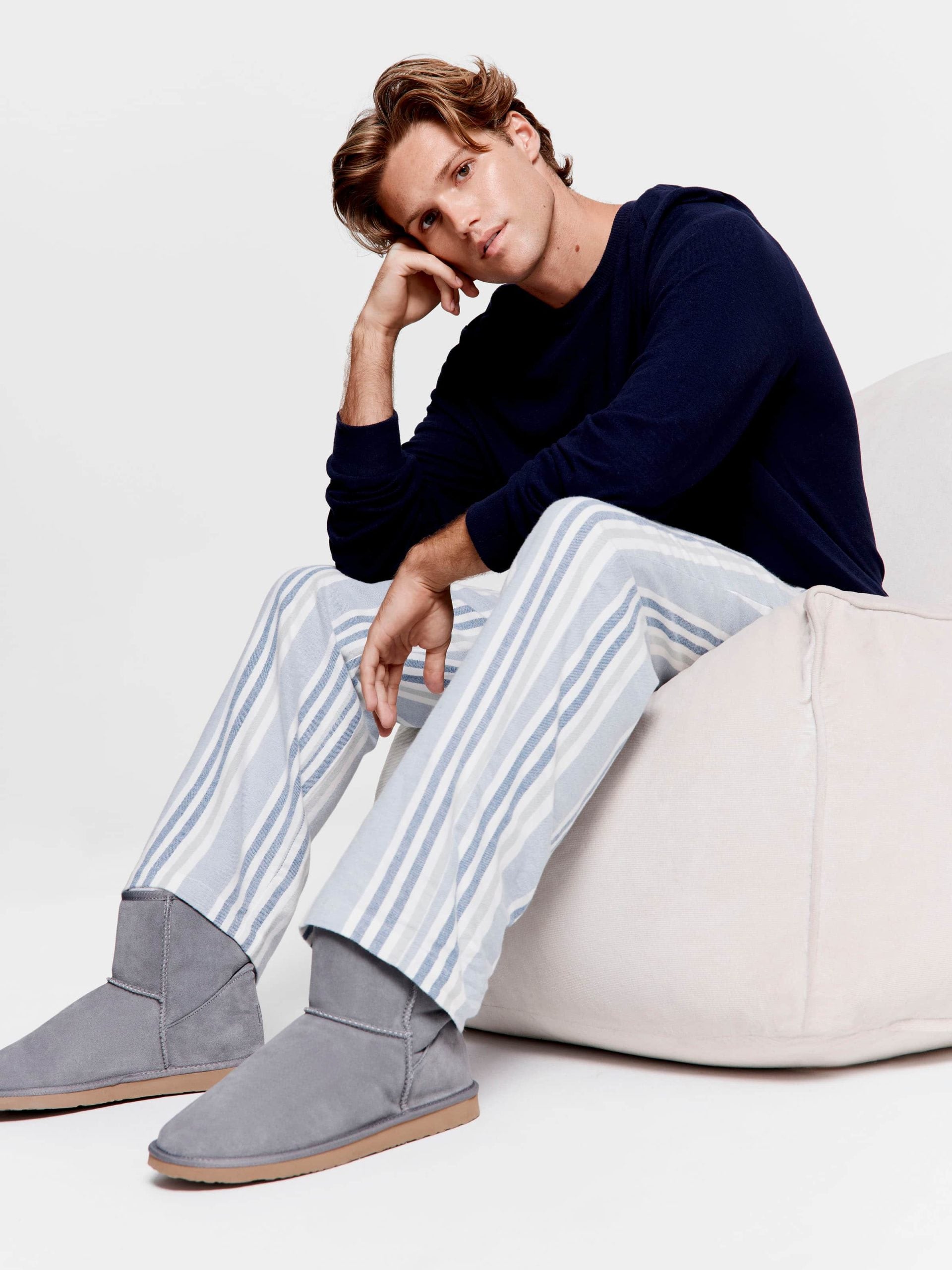 Multi Stripe Classic Flannelette Pj Pant multi image 0