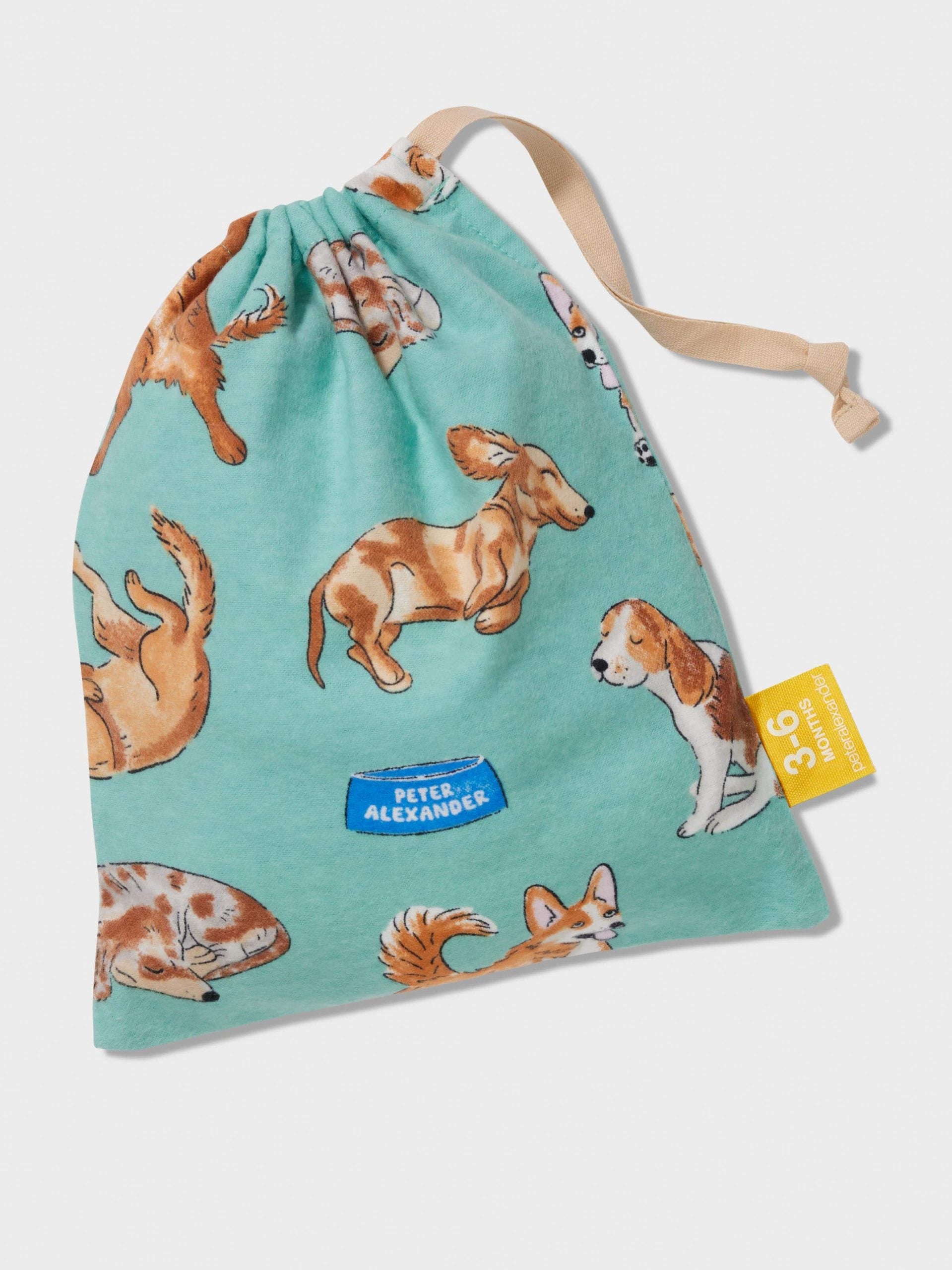 Baby Hungry Pup Pj Set multi image 3