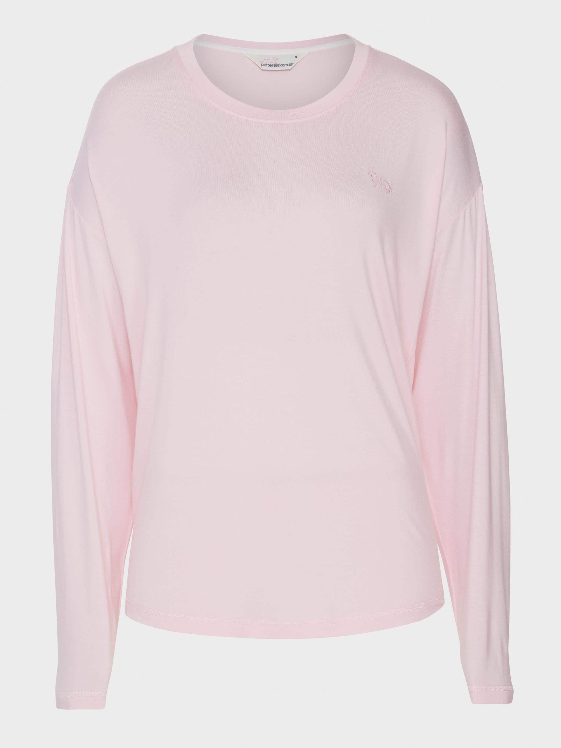 Pink Classic Long Sleeve Top pink image 3