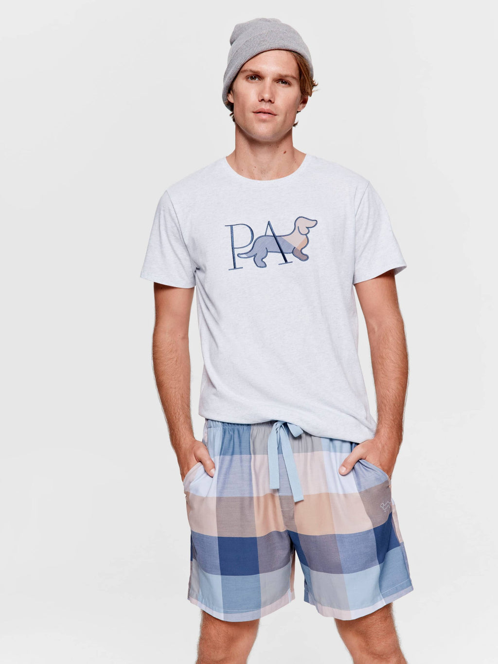 Navy Buffalo Mid Short multi image 1