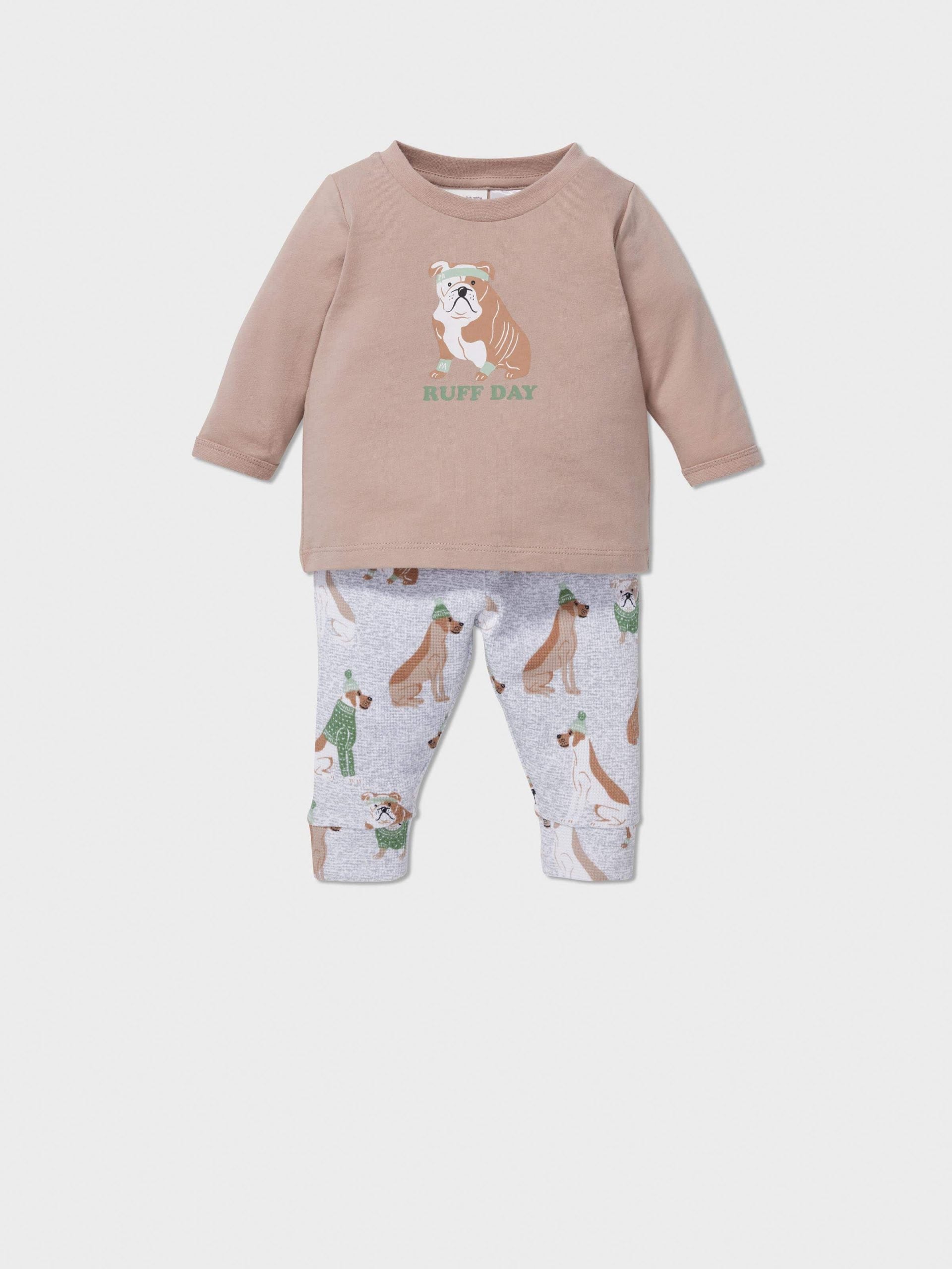 Baby Ruff Day Long Pj Set multi image 0