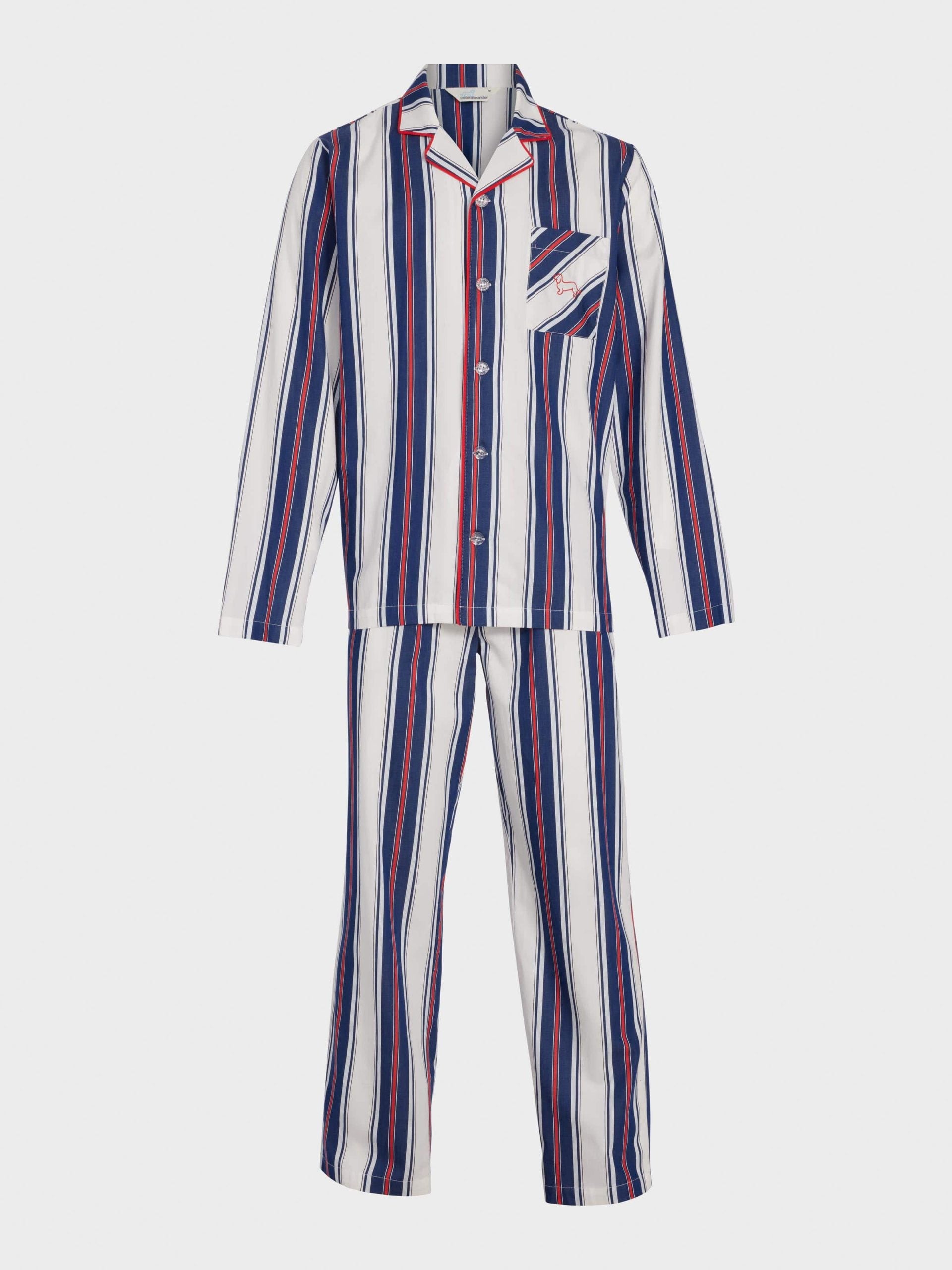 Mattress Stripe Long Sleeve Pj Set Multi image 4