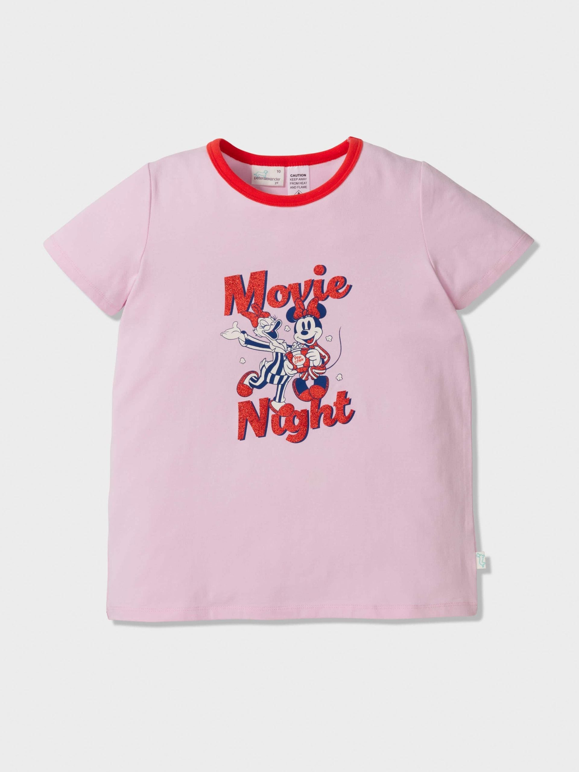 Girls Disney Minnie Short Pj Set Multi image 2