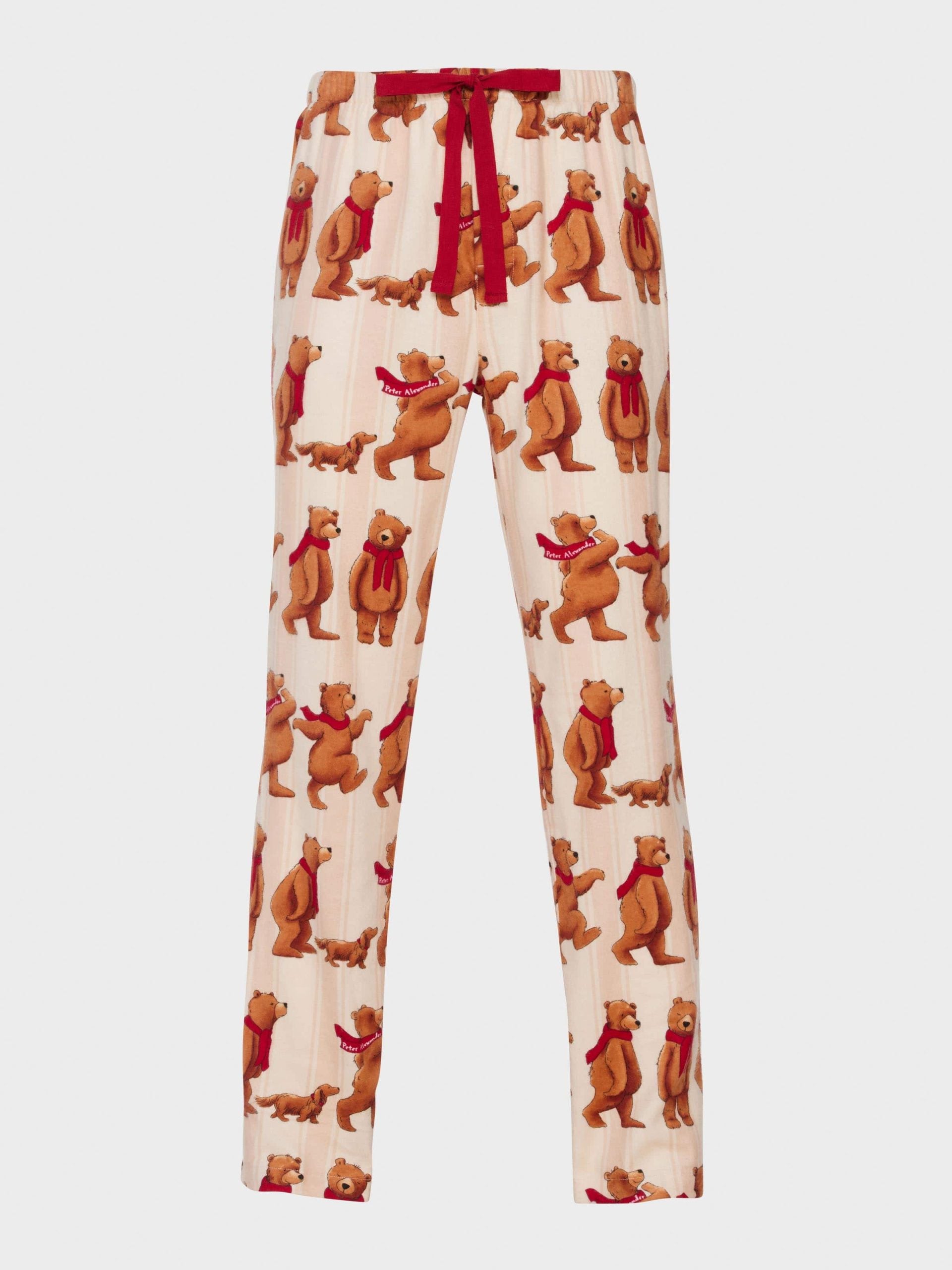 Bear Family Flannelette Pj Pant multi image 3