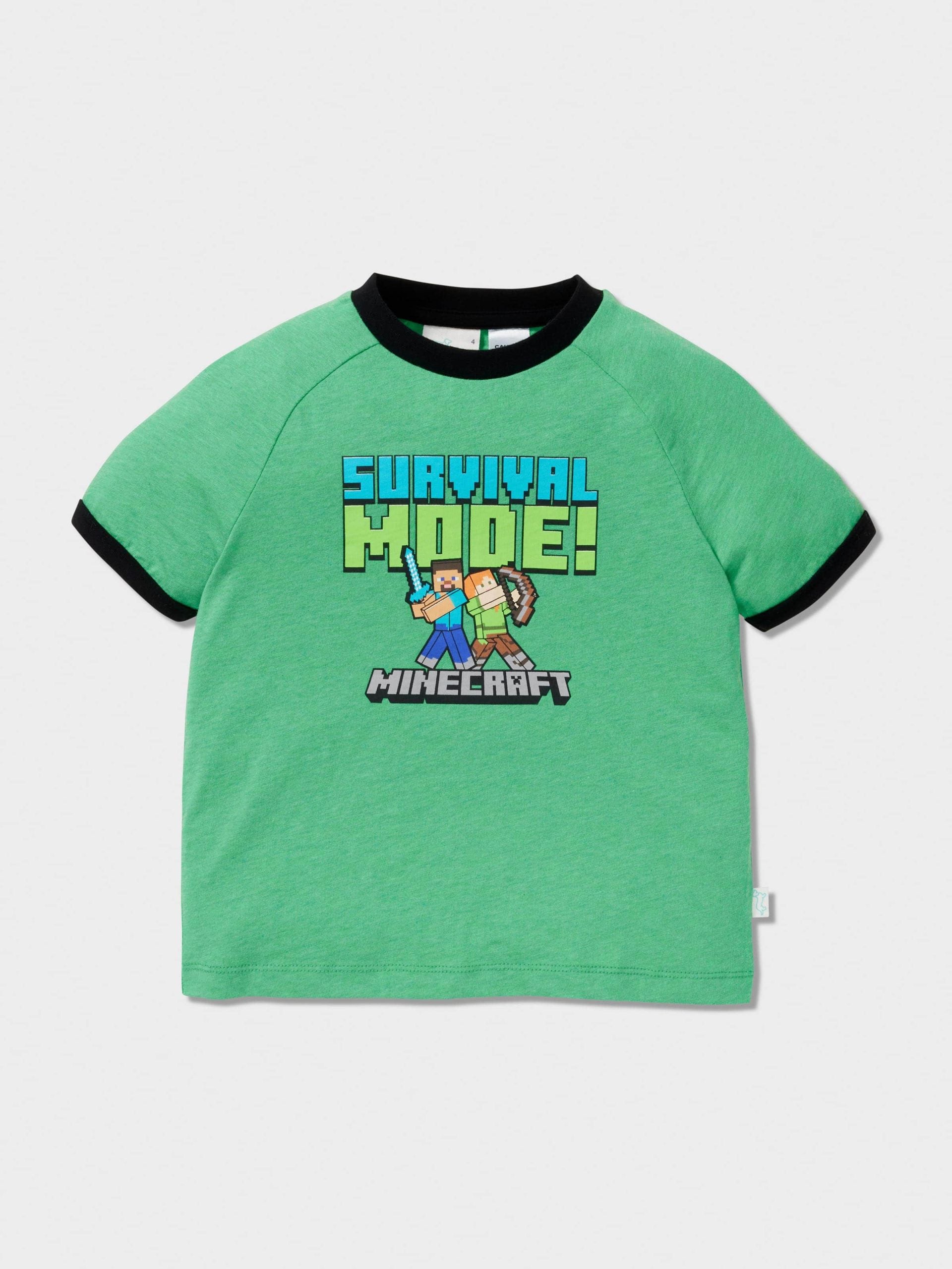 Jnr Boys Minecraft Pj Set multi image 2