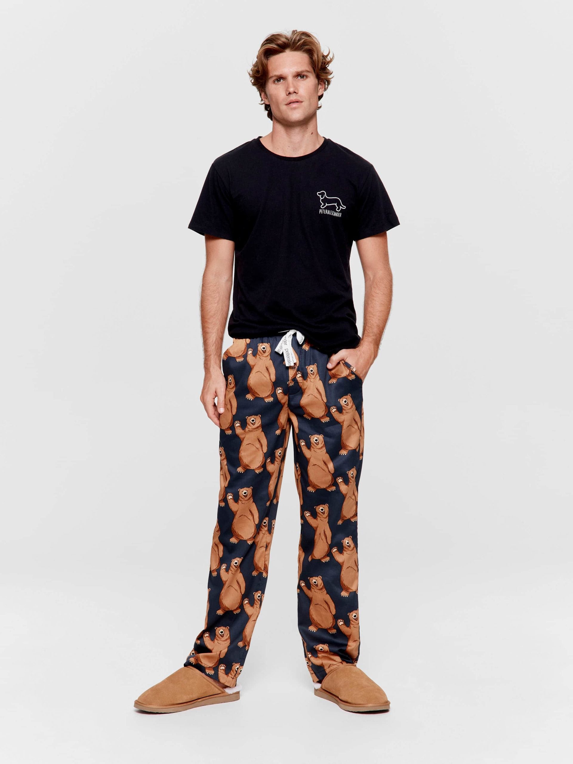 Waving Bear Pj Pant multi image 1