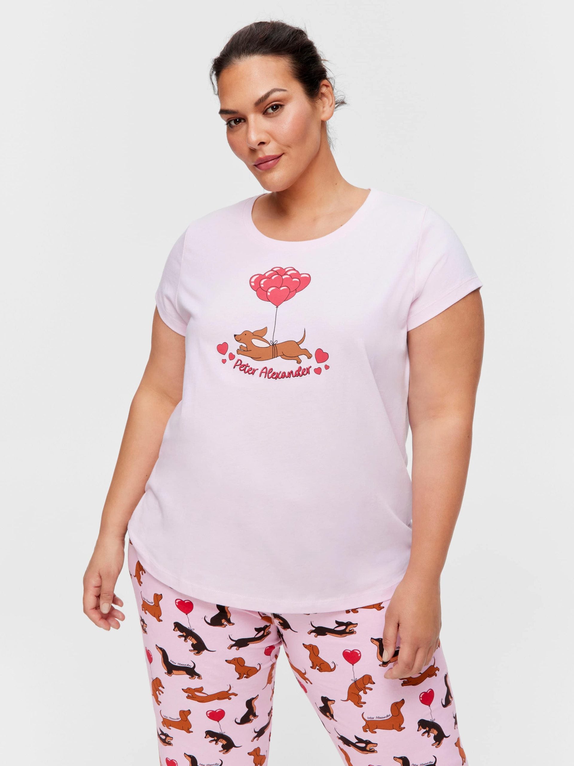 P.A. Plus Valentines Day Penny Tee Pink image 0