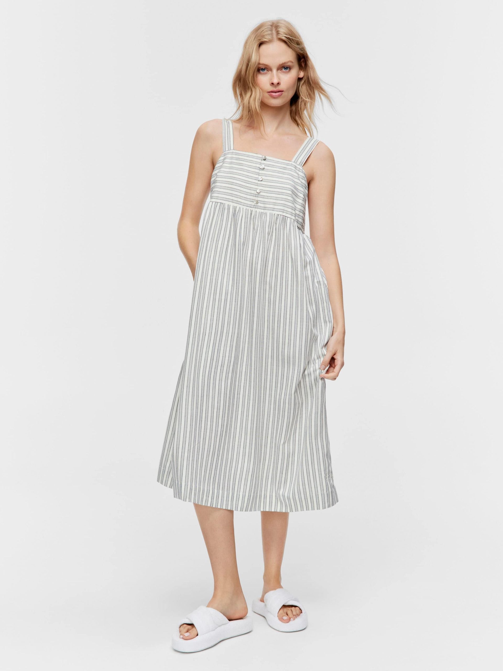 Stripe Fashion Apron Nightie multi image 1
