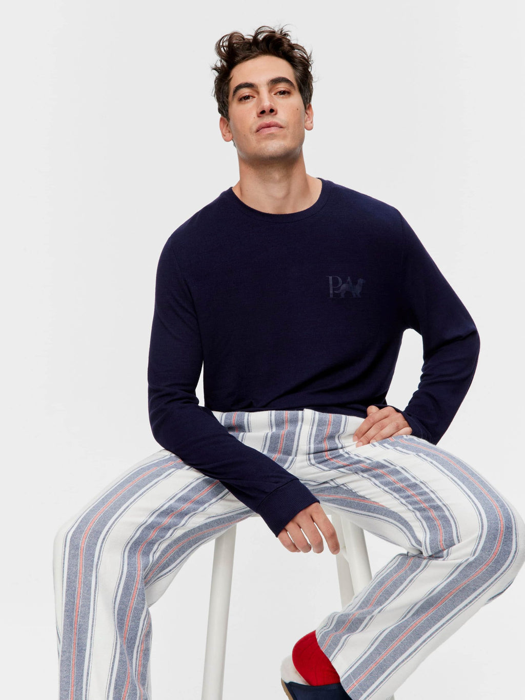 Mattress Stripe Flannelette Classic Pj Pant Multi image 0