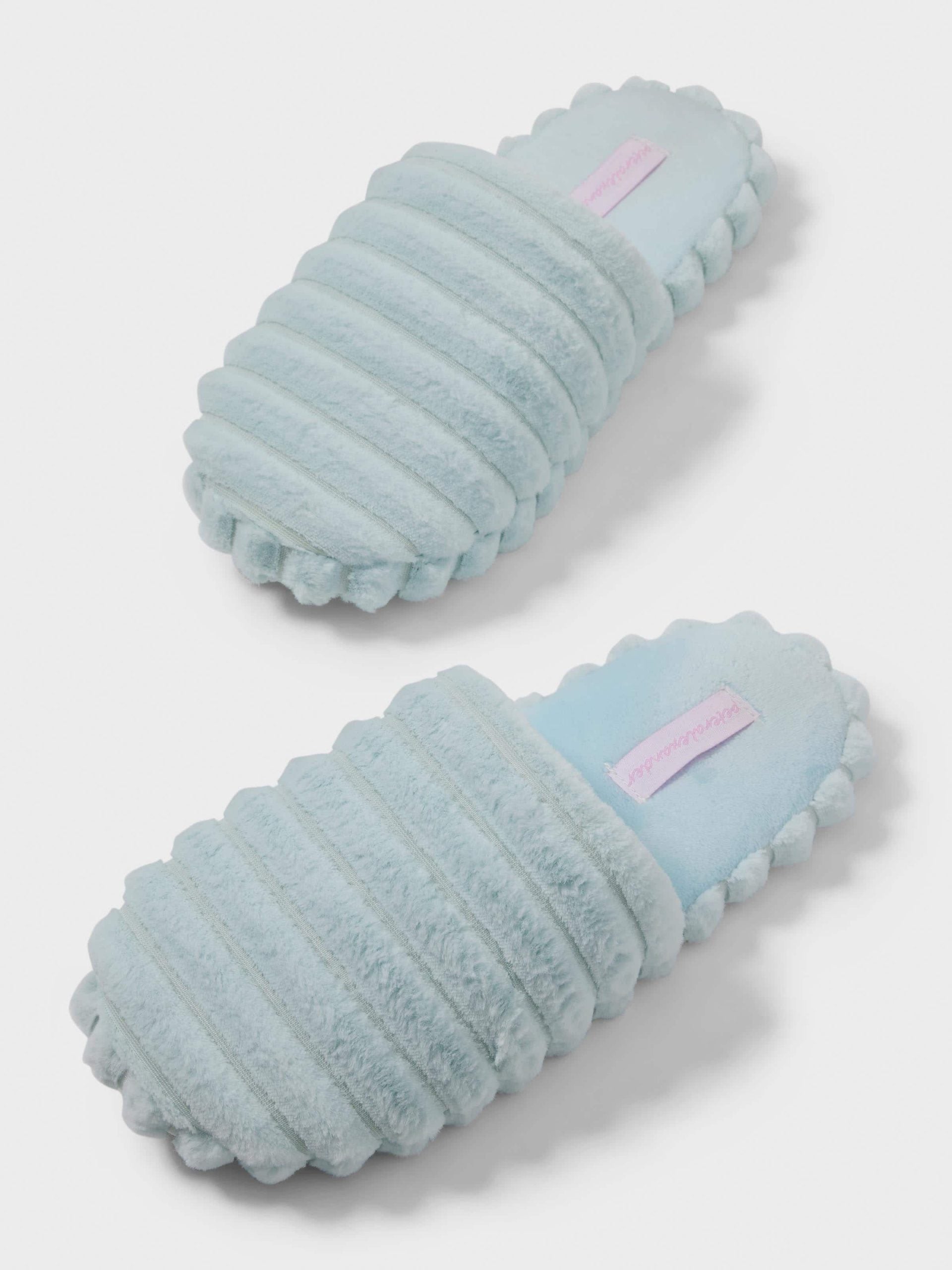 Fluffy Rippled Scuff mint image 0