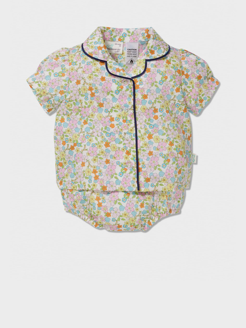 Baby Ditzy Floral Classic Pj Set multi image 2