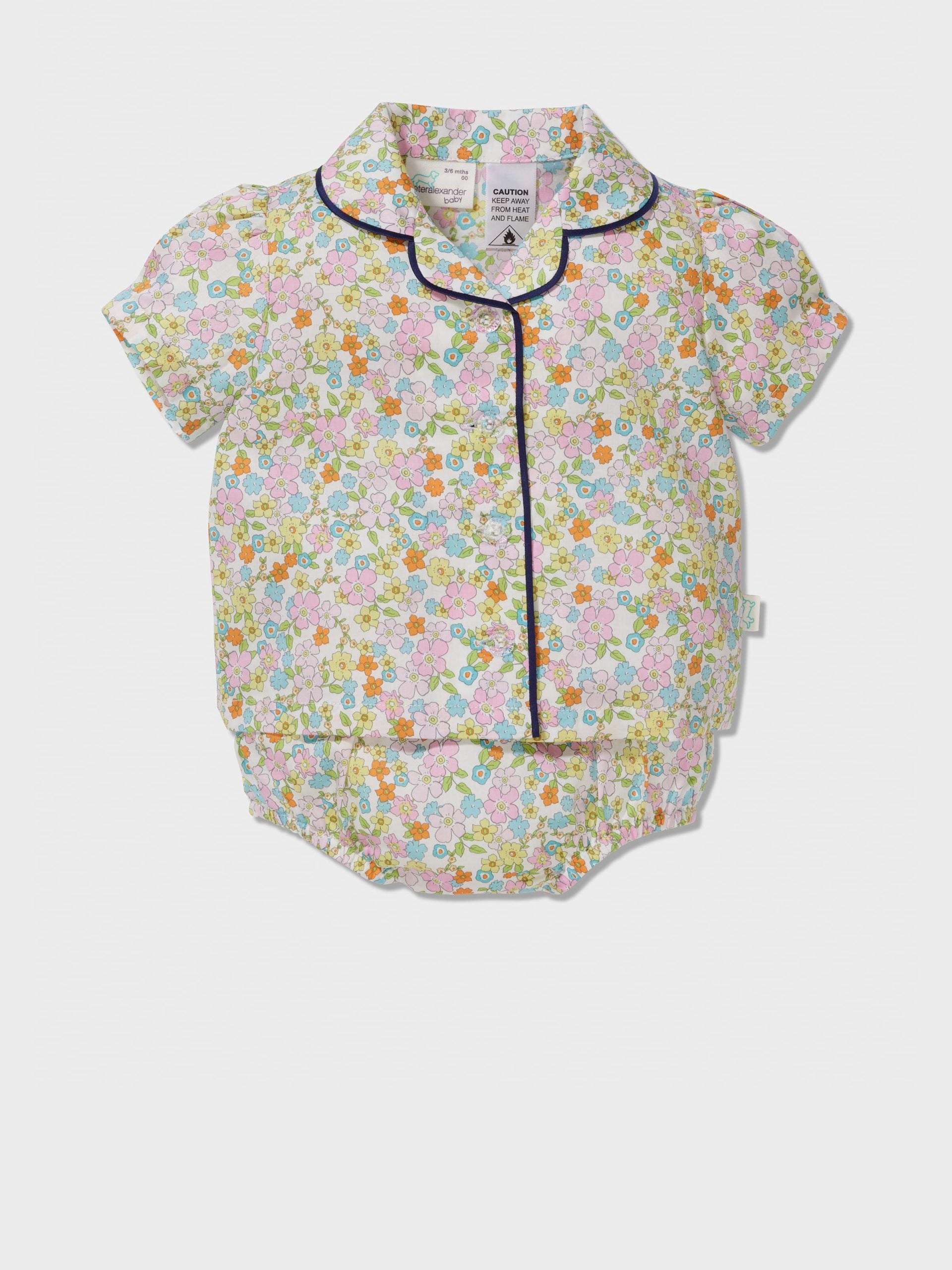 Baby Ditzy Floral Classic Pj Set multi image 2