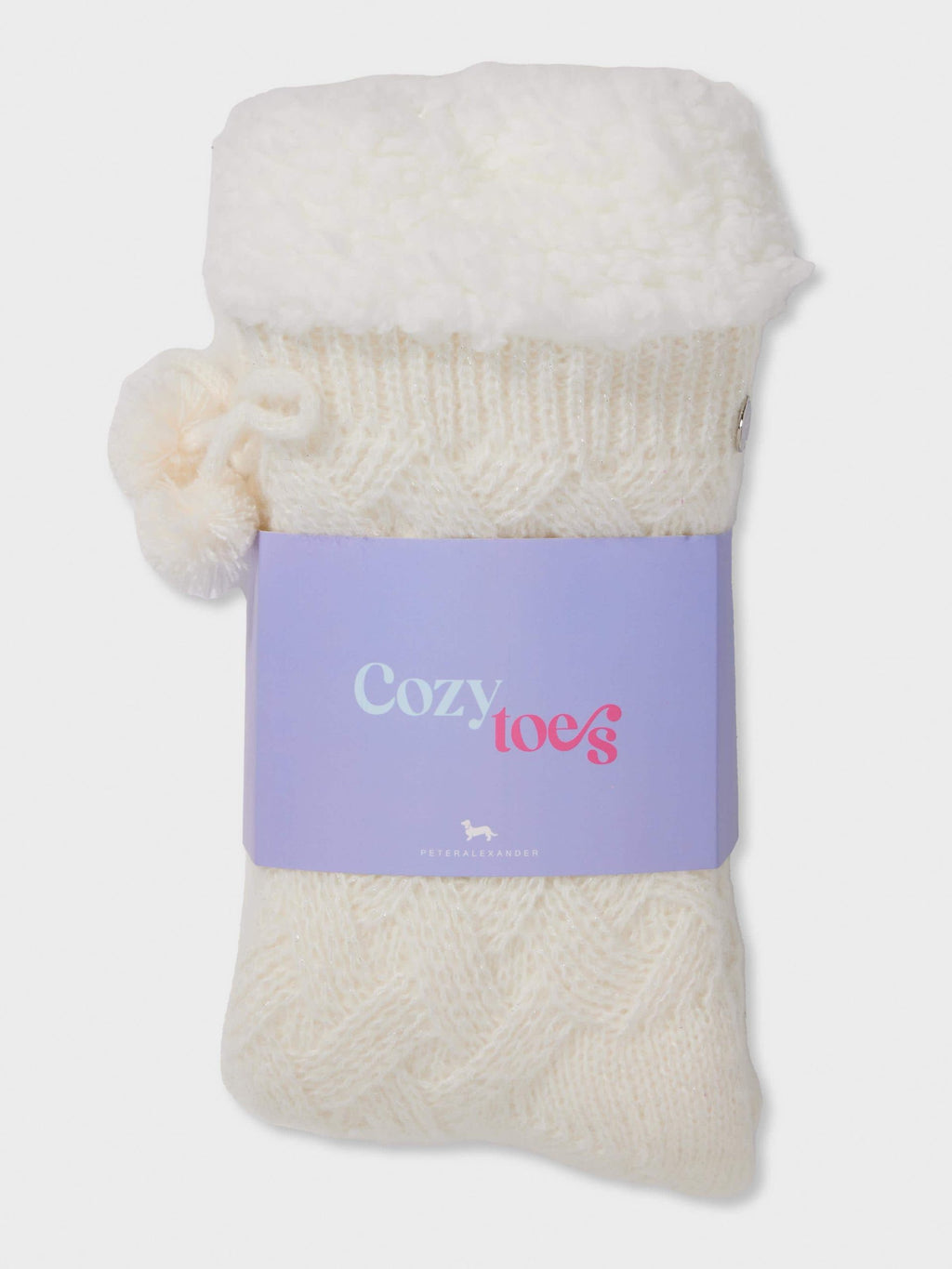 Sparkle Chunky Sock white image 3