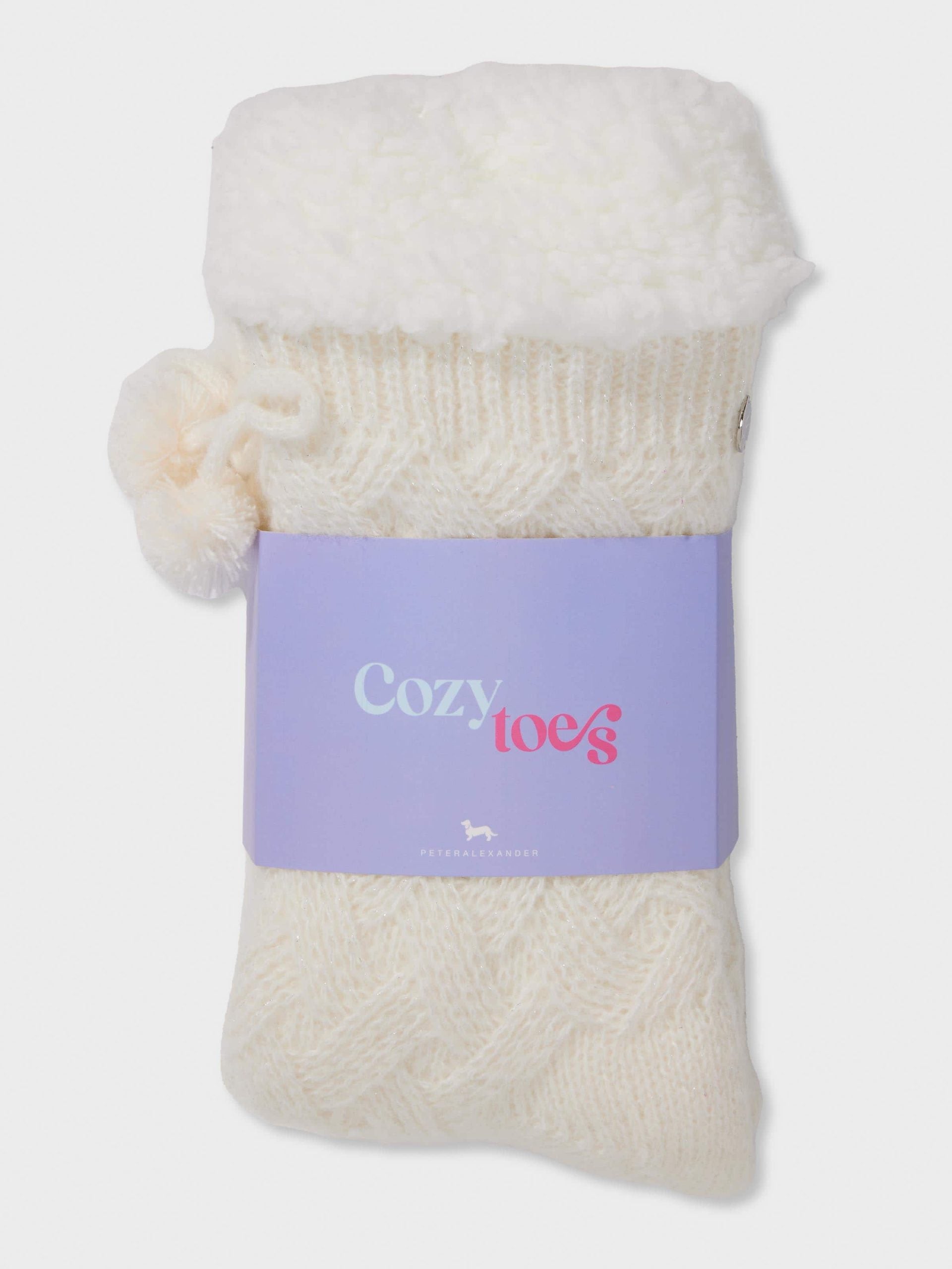 Sparkle Chunky Sock white image 3