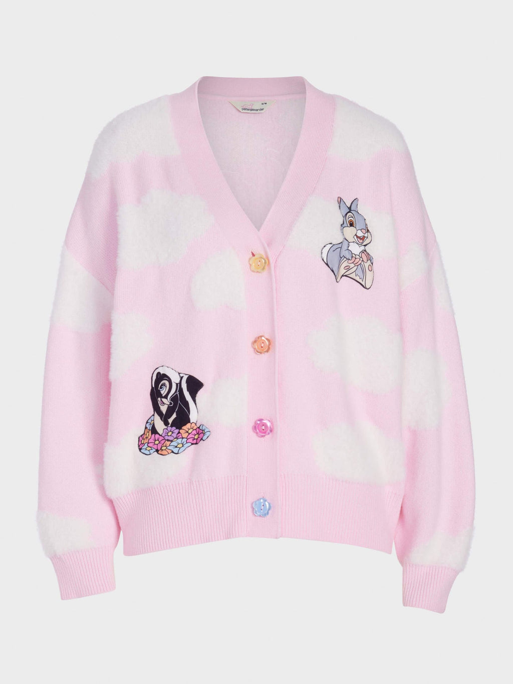 Bambi Fluffy Knit Cardi multi image 3
