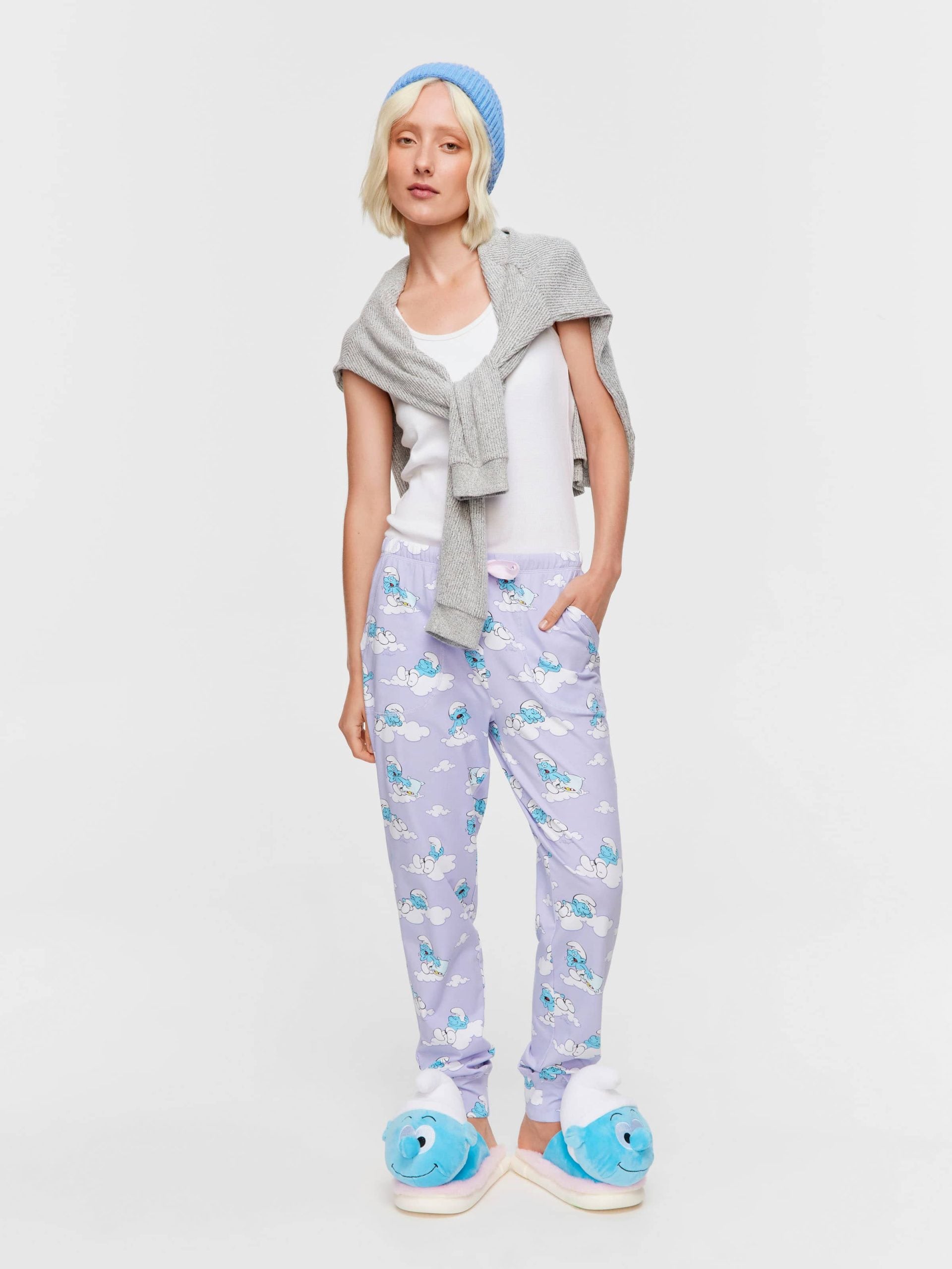 The Smurfs Lazy Easy Pj Pant multi image 0