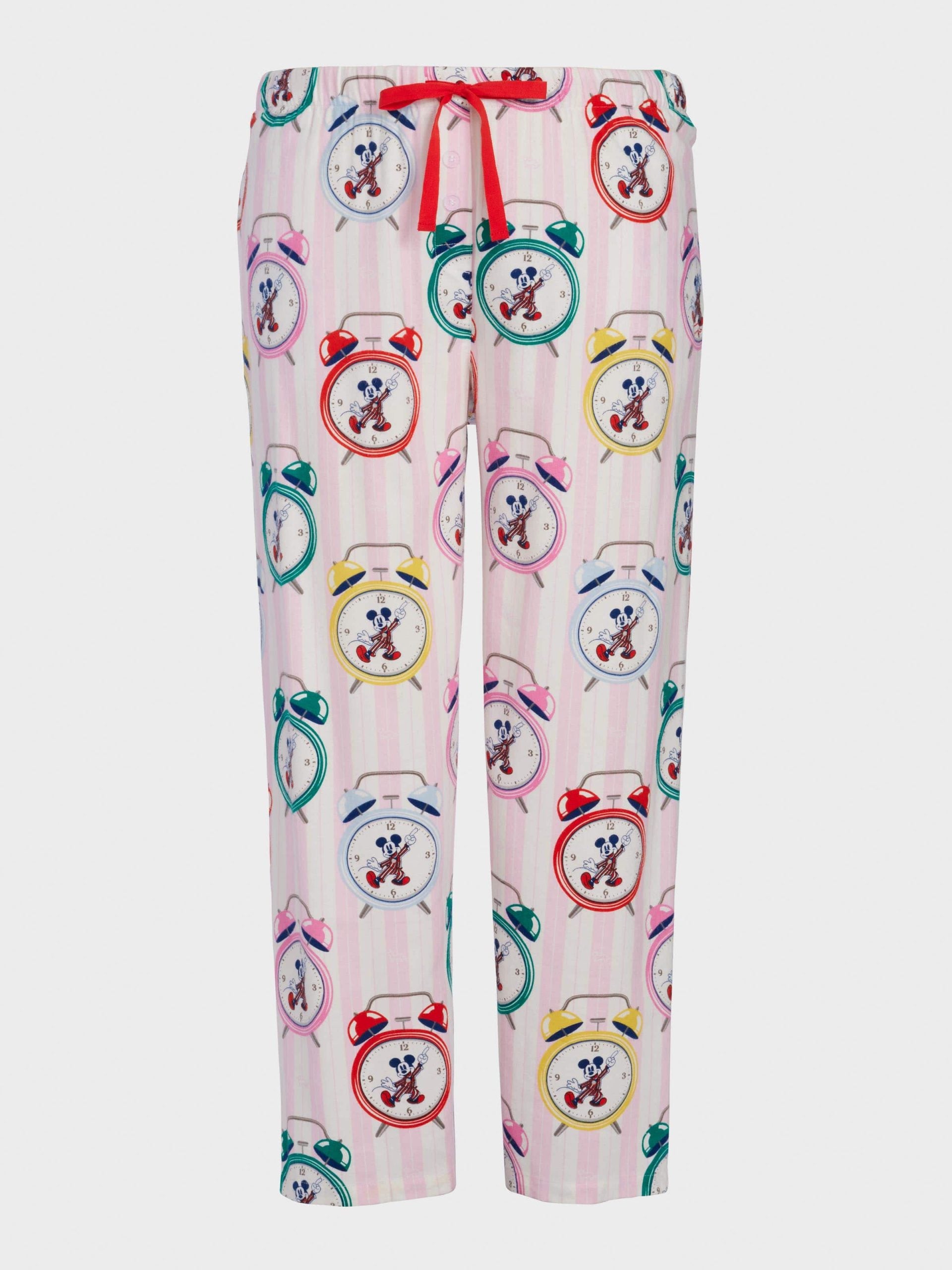 P.A. Plus Mickey Mouse Clocks Bamboo Flannelette Classic Pj Pant Multi image 3