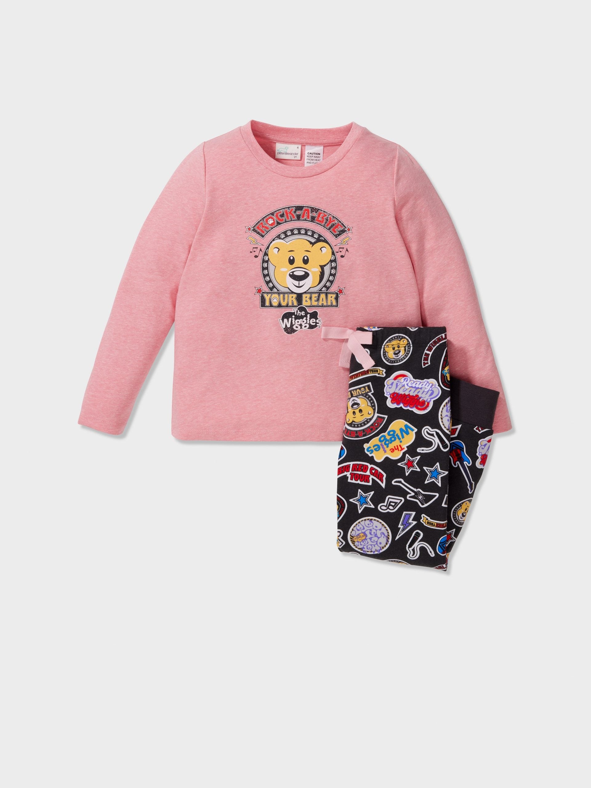 Jnr Girls The Wiggles Tour Long Pj Set Multi image 0
