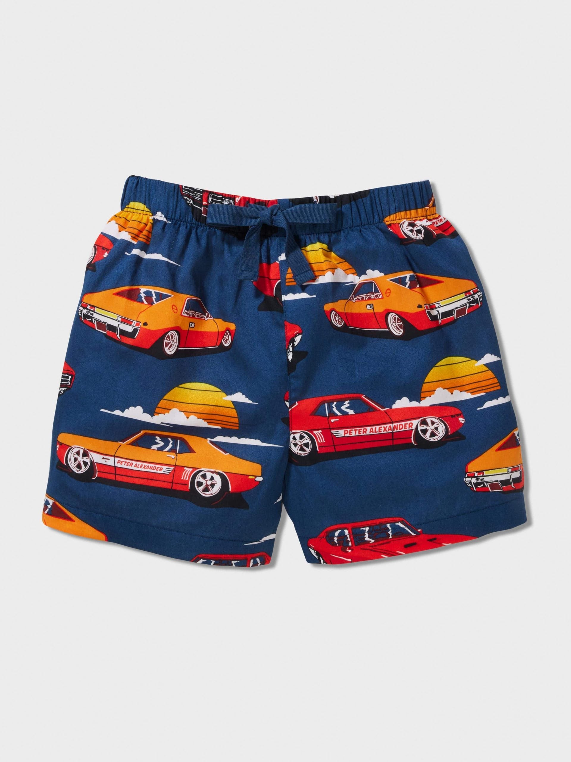 Boys Muscle Car Pj Set multi image 1