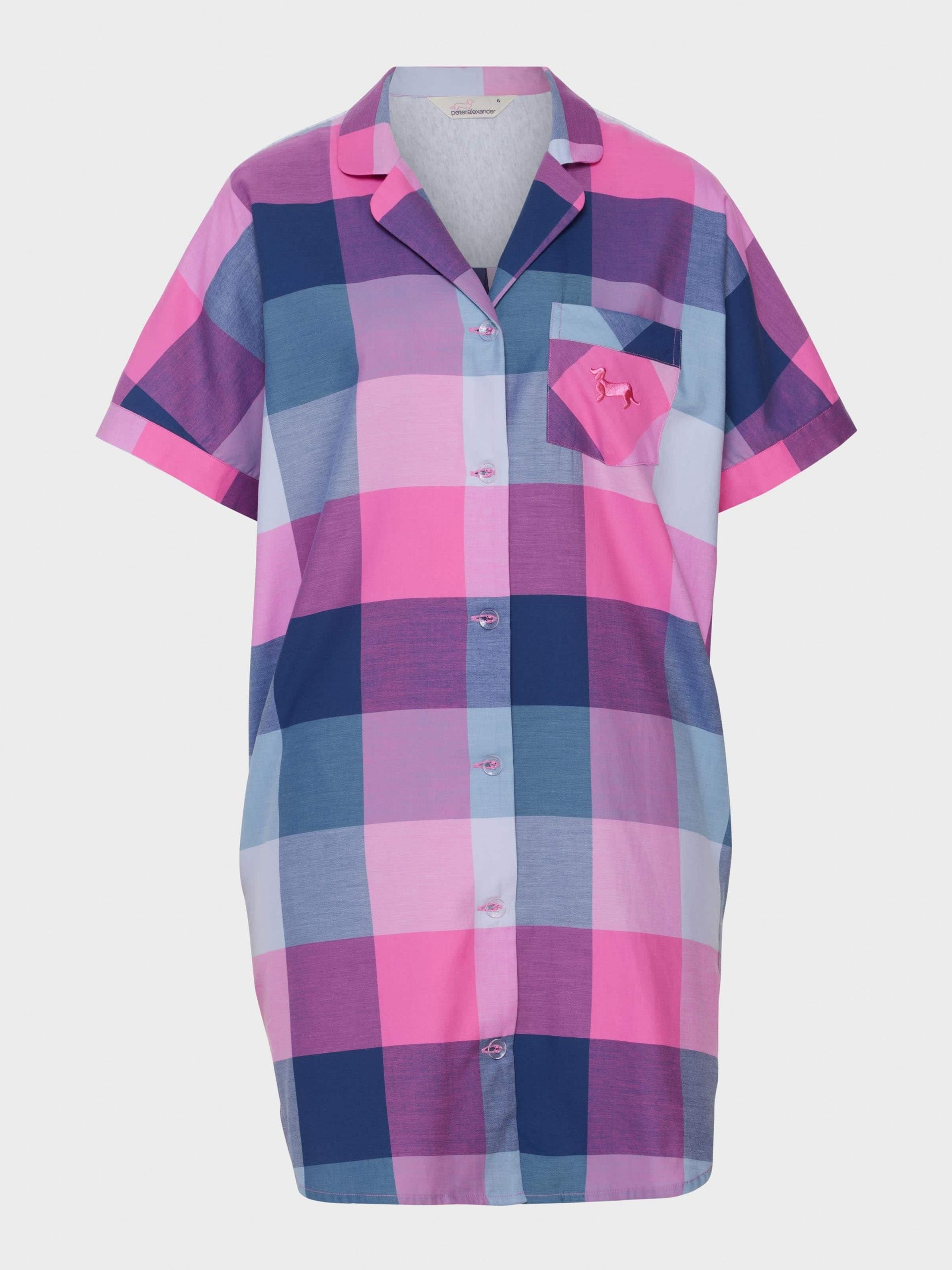 Buffalo Check 100% Cotton Nightshirt multi image 3