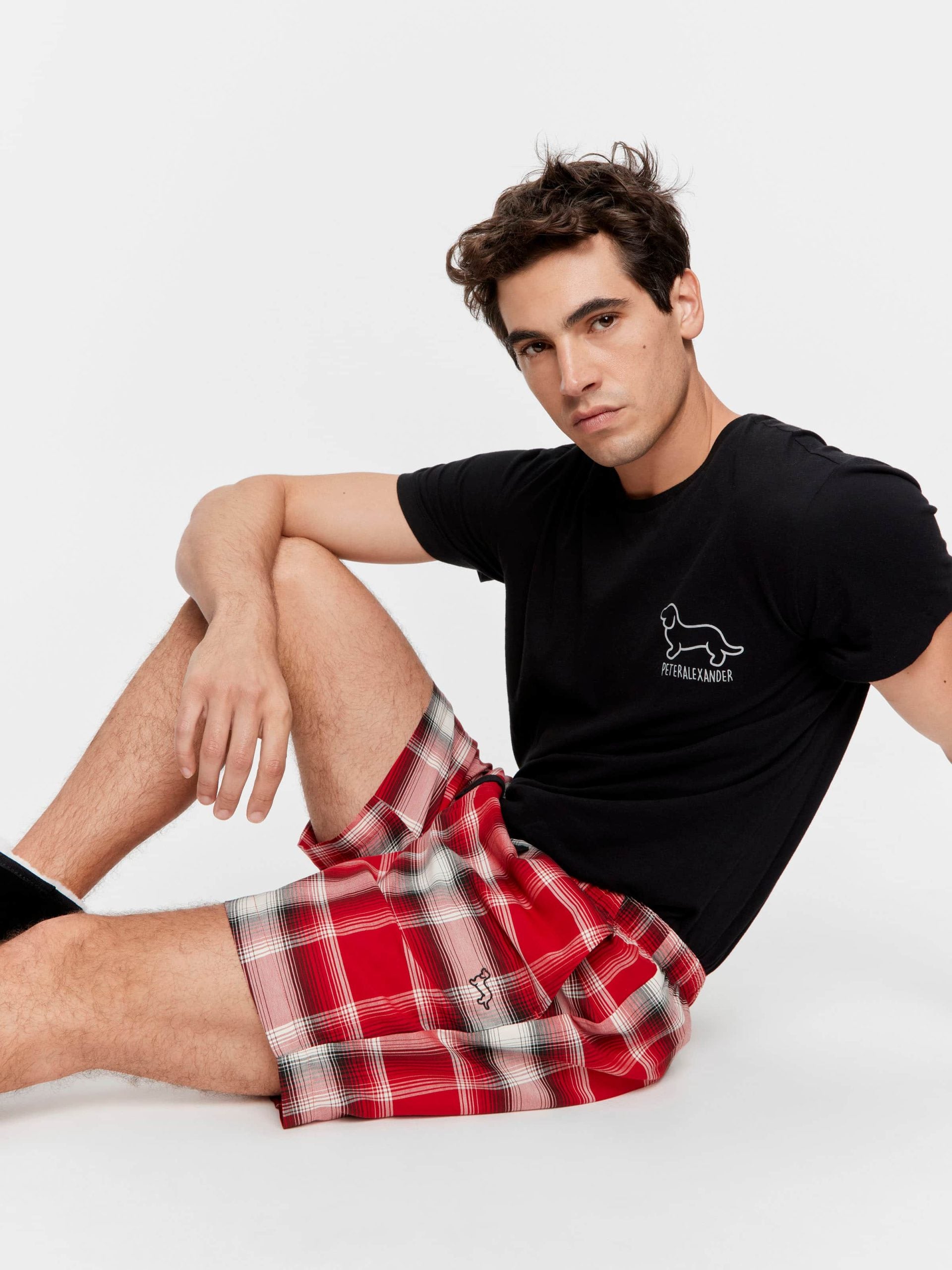 Western Check Mid Short Multi image 0