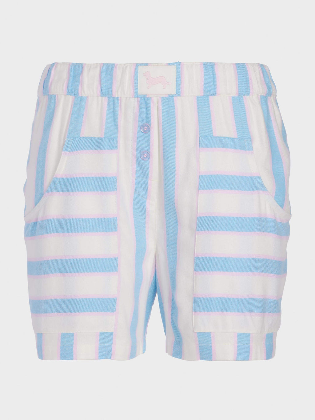 Blue Stripe Long Boxer Short multi image 3