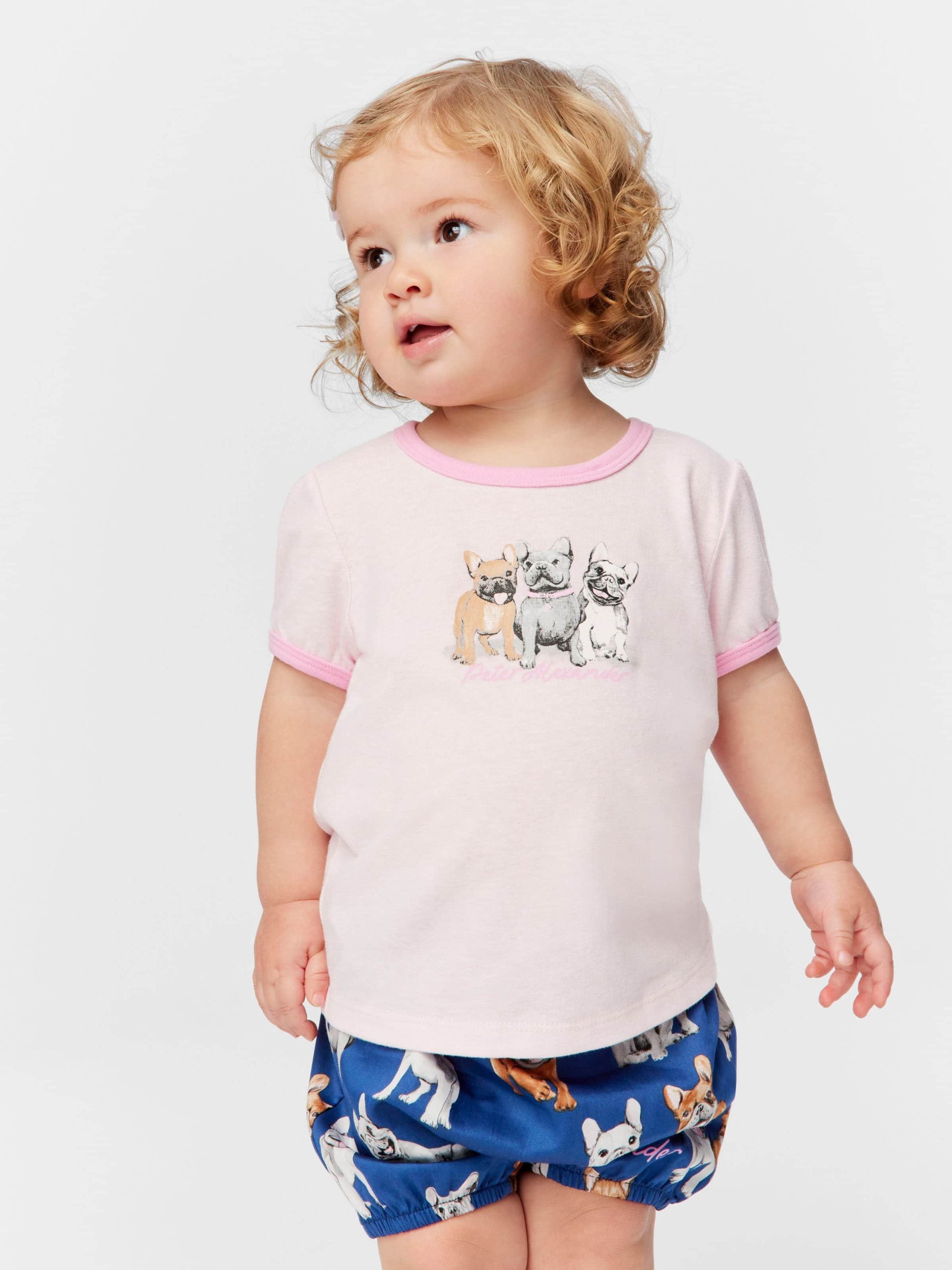 Baby Frenchie Pj Set Multi image 1