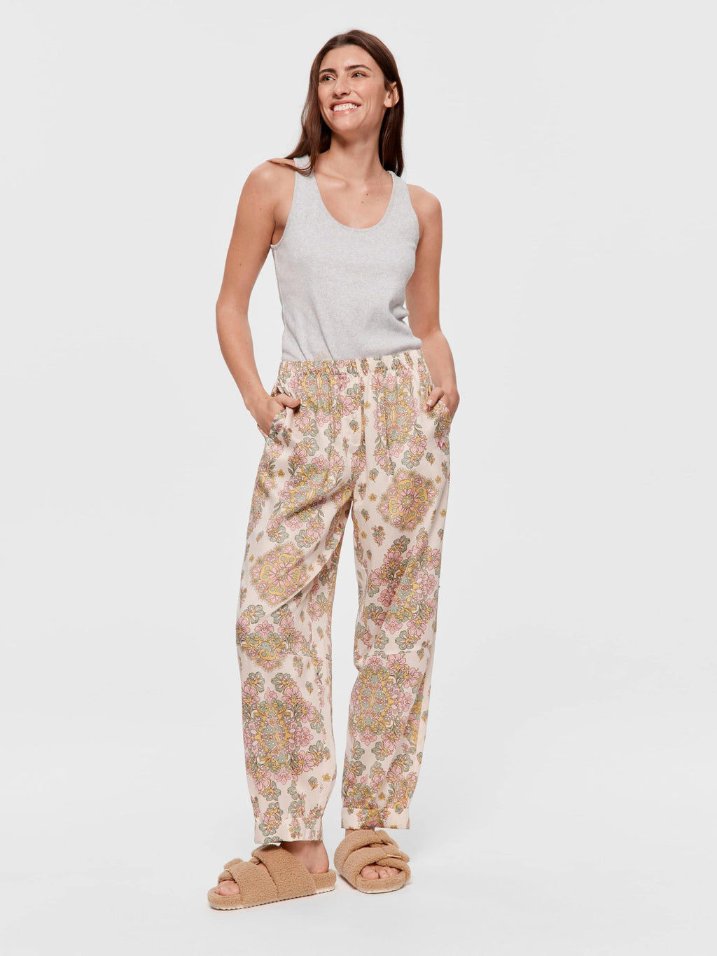 Gypsy Floral Long Pj Pant multi image 0