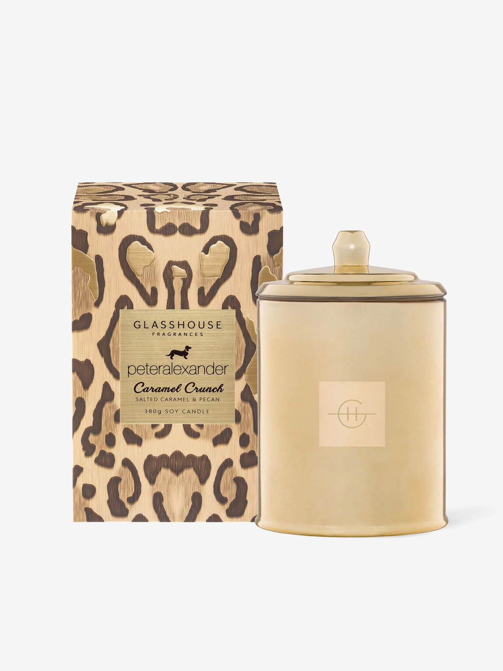 Glasshouse Fragrances Caramel Crunch Candle 380G multi image 0